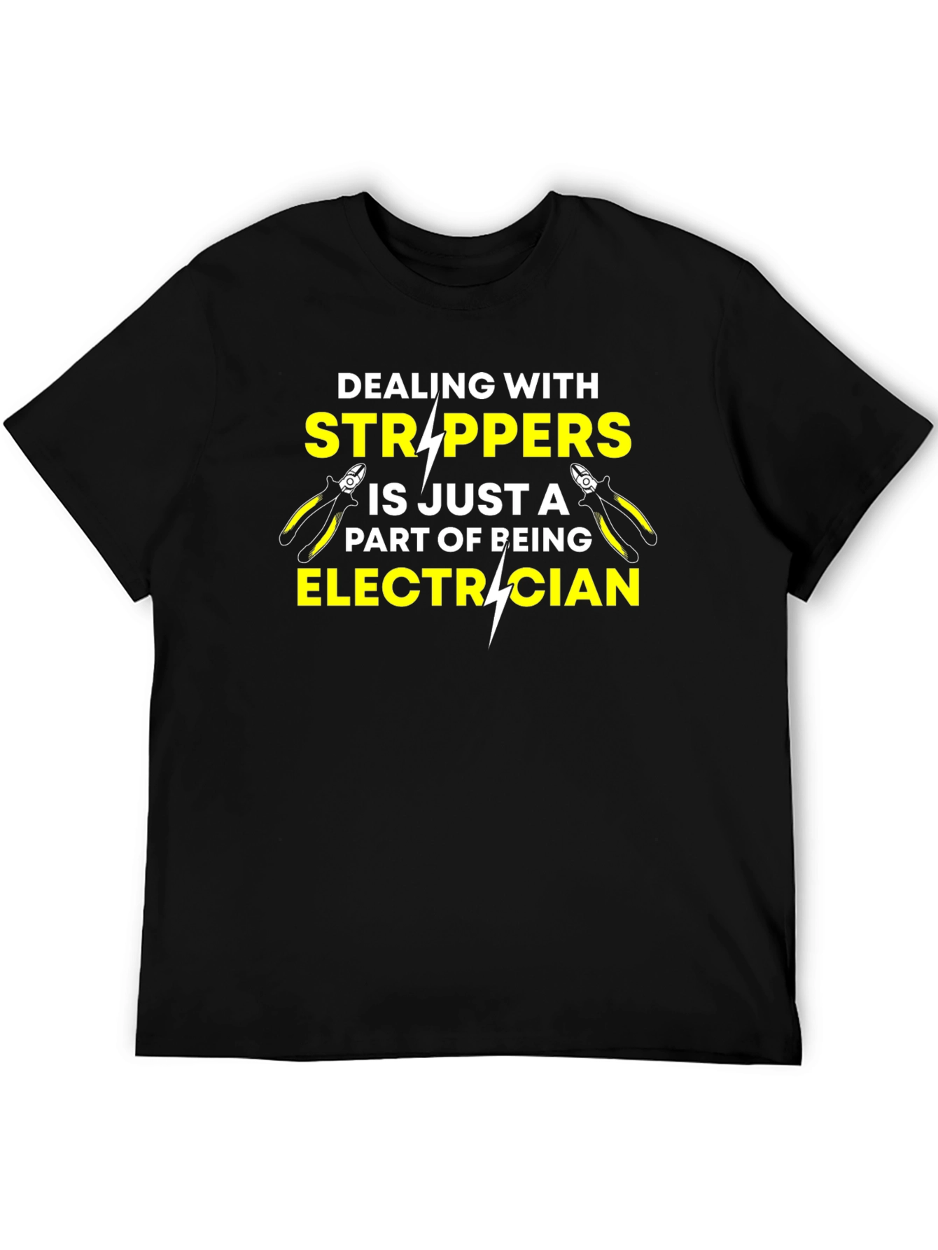 Electrician Stripper Humor T-Shirt