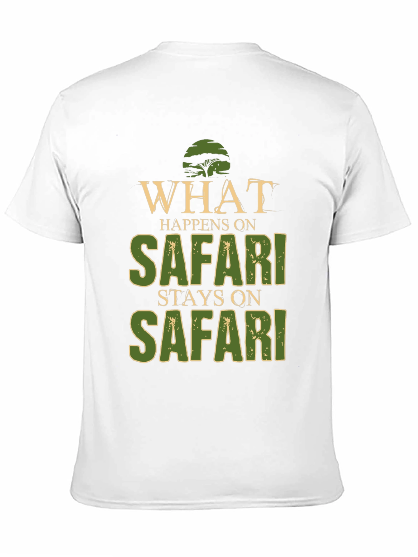 Safari Adventure T-Shirt - What Happens on Safari