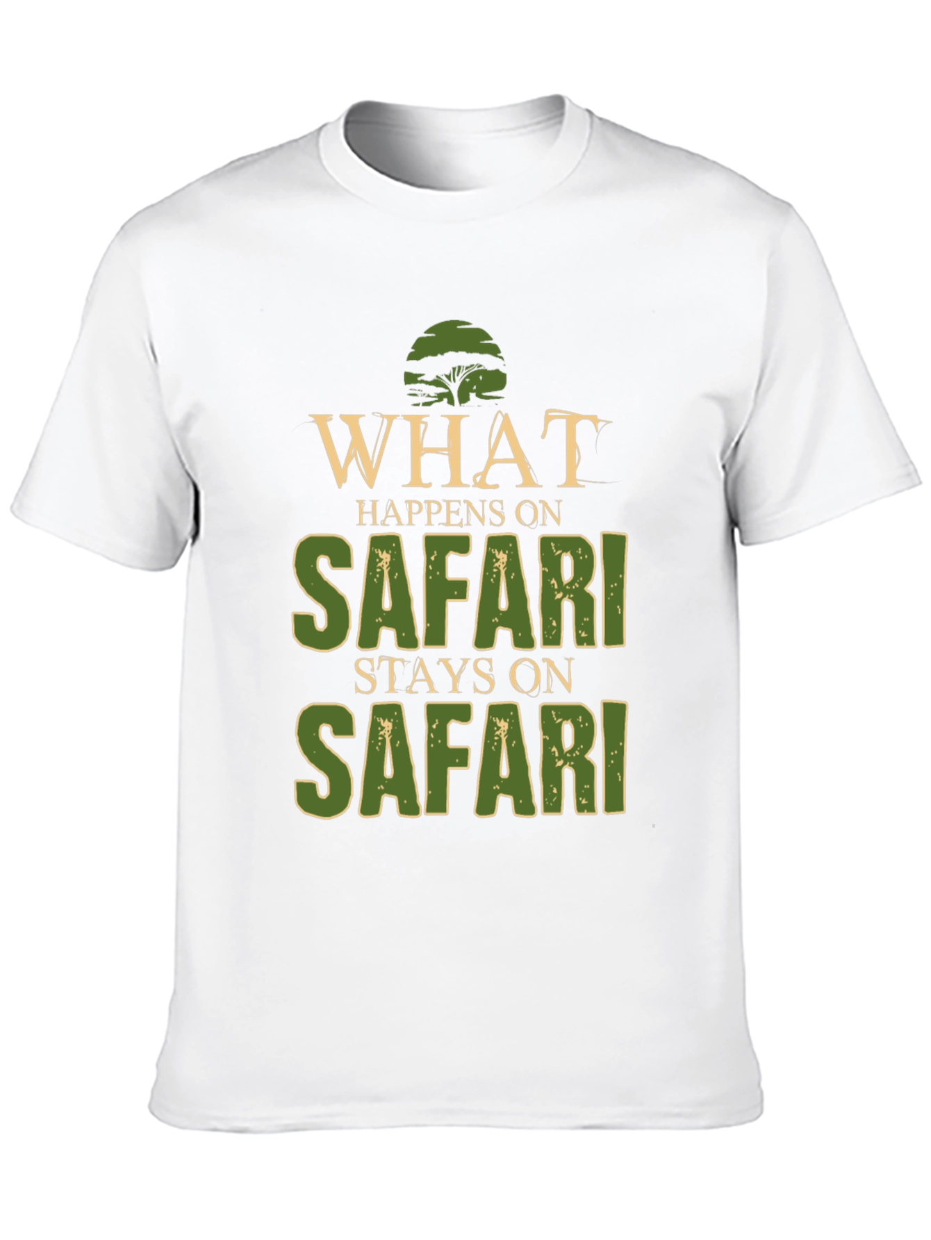Safari Adventure T-Shirt - What Happens on Safari