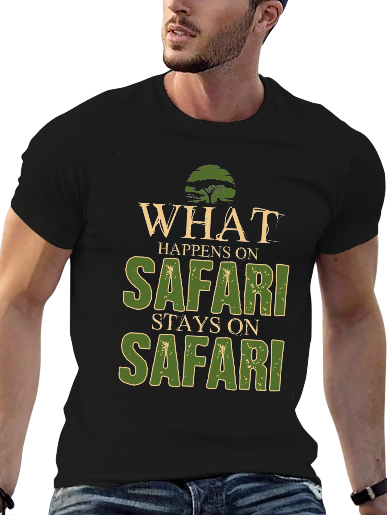 Safari Adventure T-Shirt - What Happens on Safari