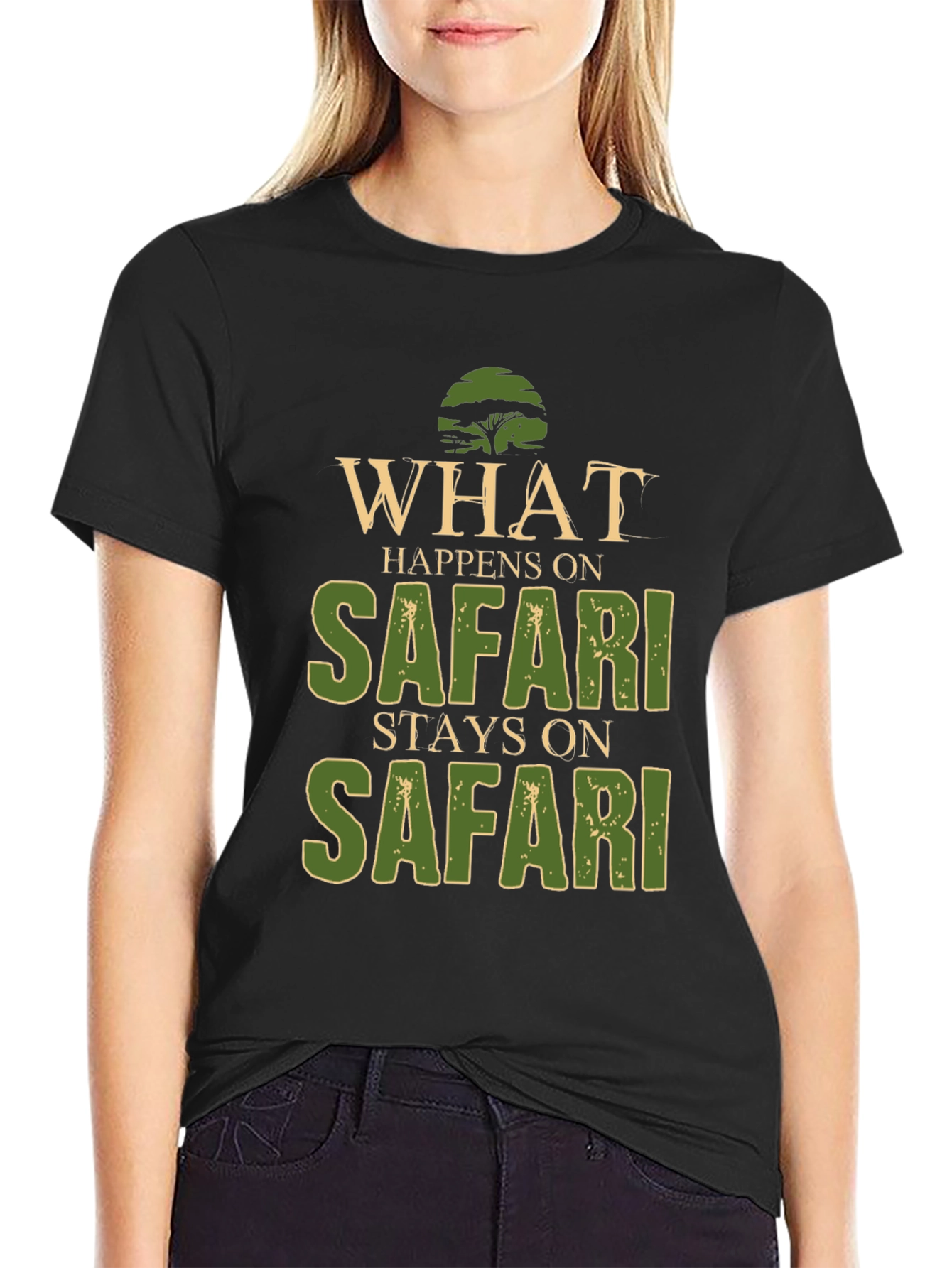 Safari Adventure T-Shirt - What Happens on Safari
