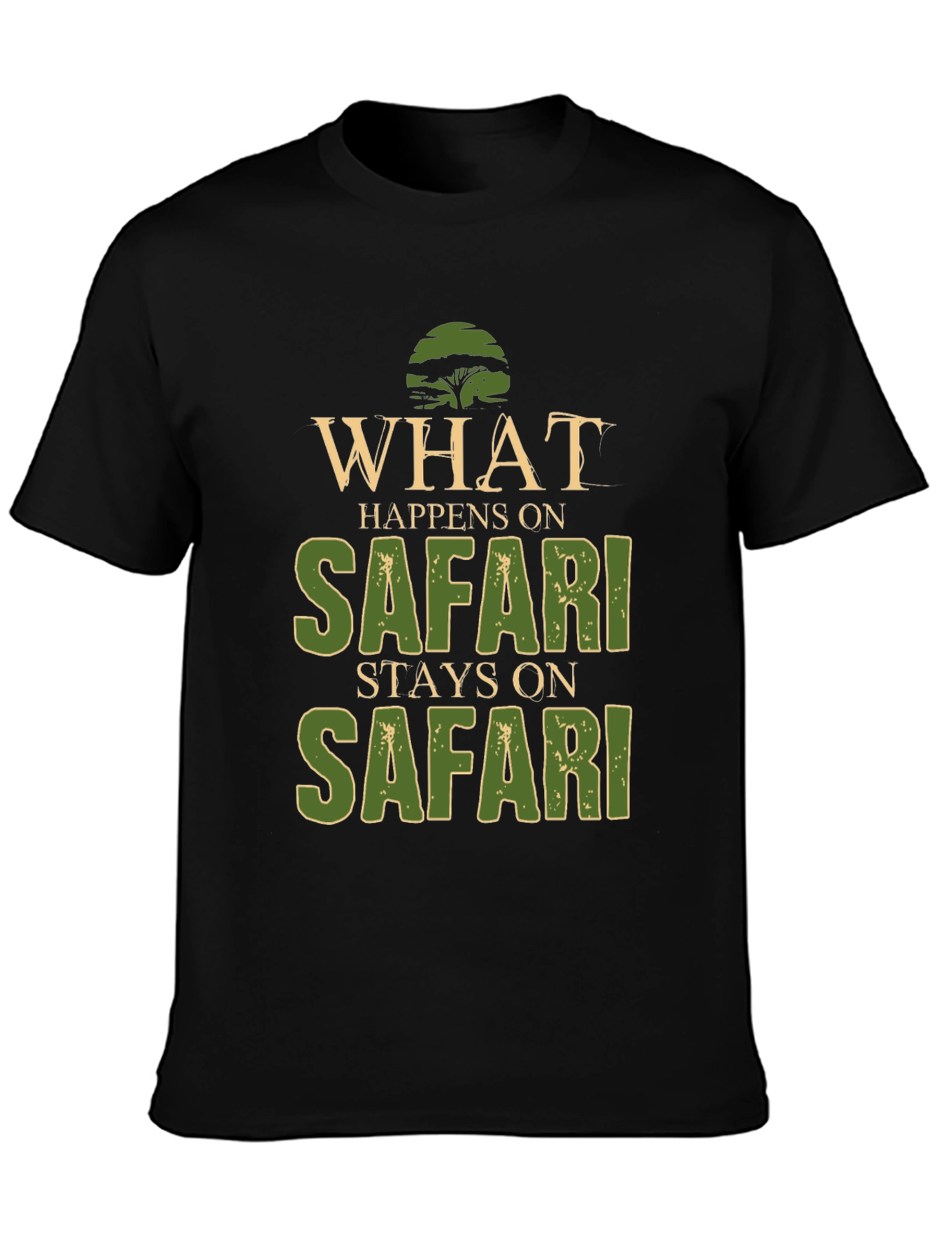 Safari Adventure T-Shirt - What Happens on Safari