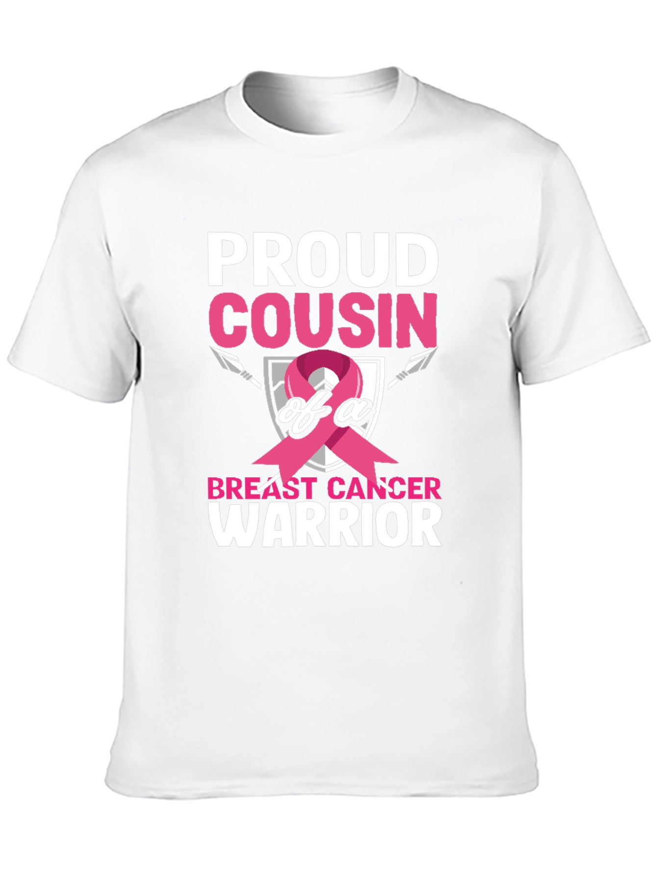 Proud Cousin Breast Cancer Warrior T-Shirt