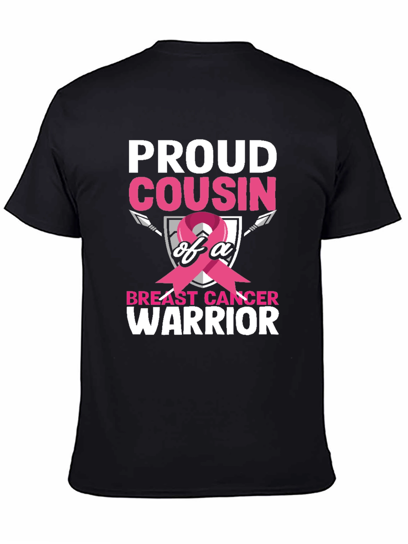 Proud Cousin Breast Cancer Warrior T-Shirt