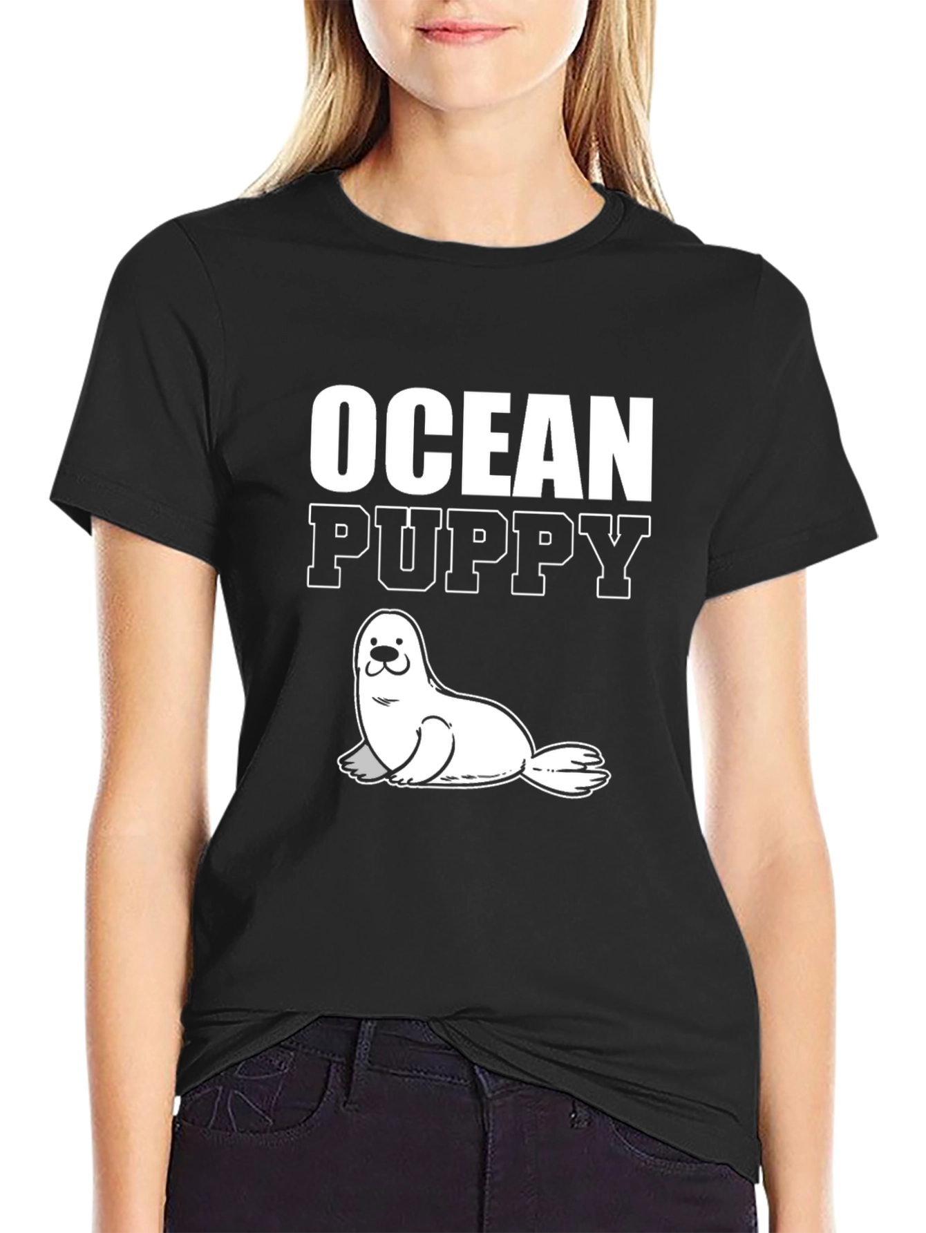 Ocean Puppy Graphic Tee - Sea Lion T-Shirt