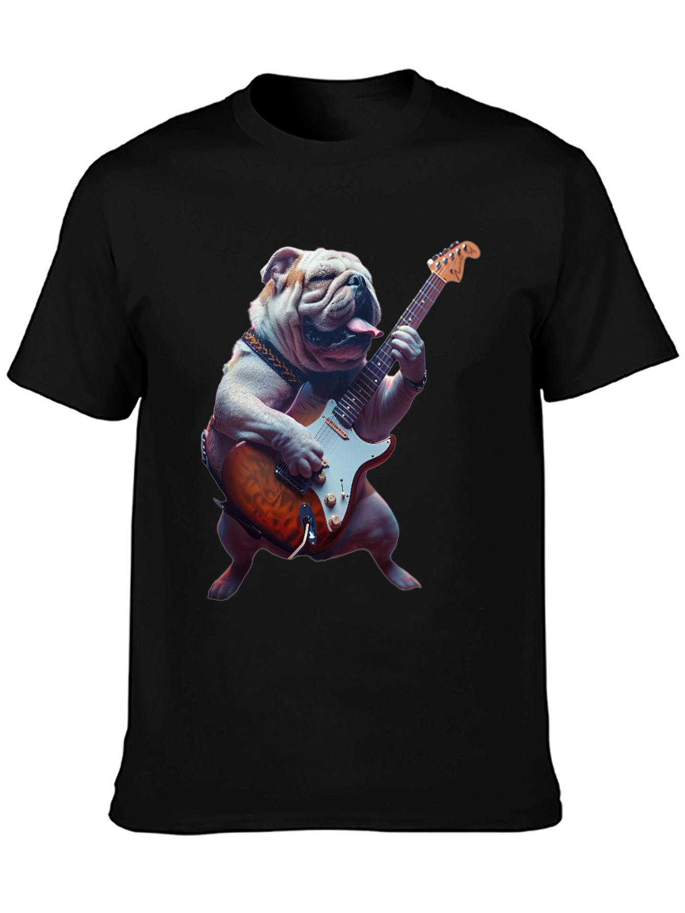 Bulldog Guitarist T-Shirt