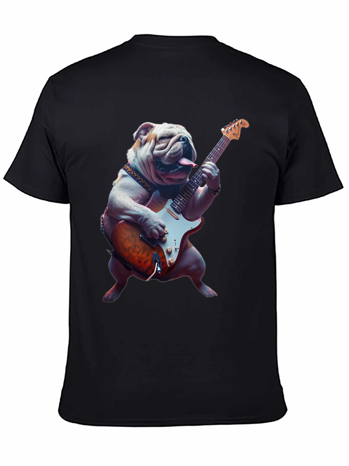 Bulldog Guitarist T-Shirt