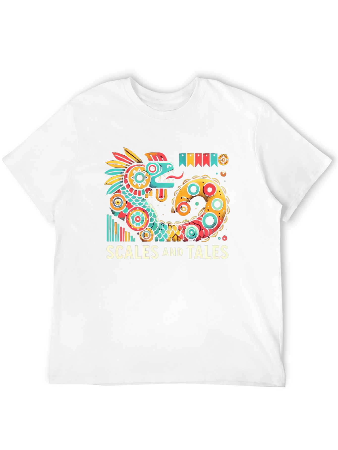 Scales and Tales Graphic T-Shirt - Mens Black Tee
