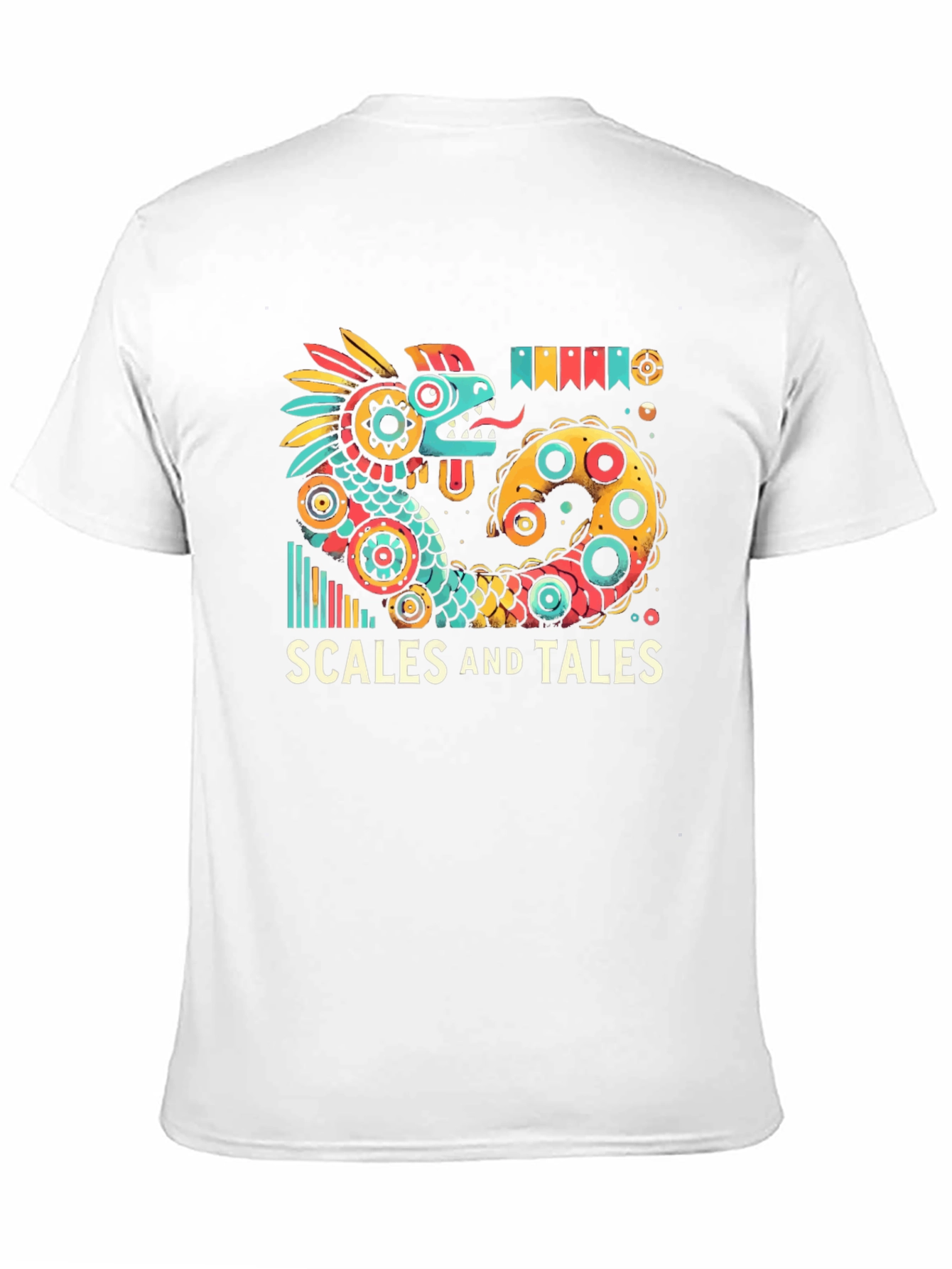 Scales and Tales Graphic T-Shirt - Mens Black Tee