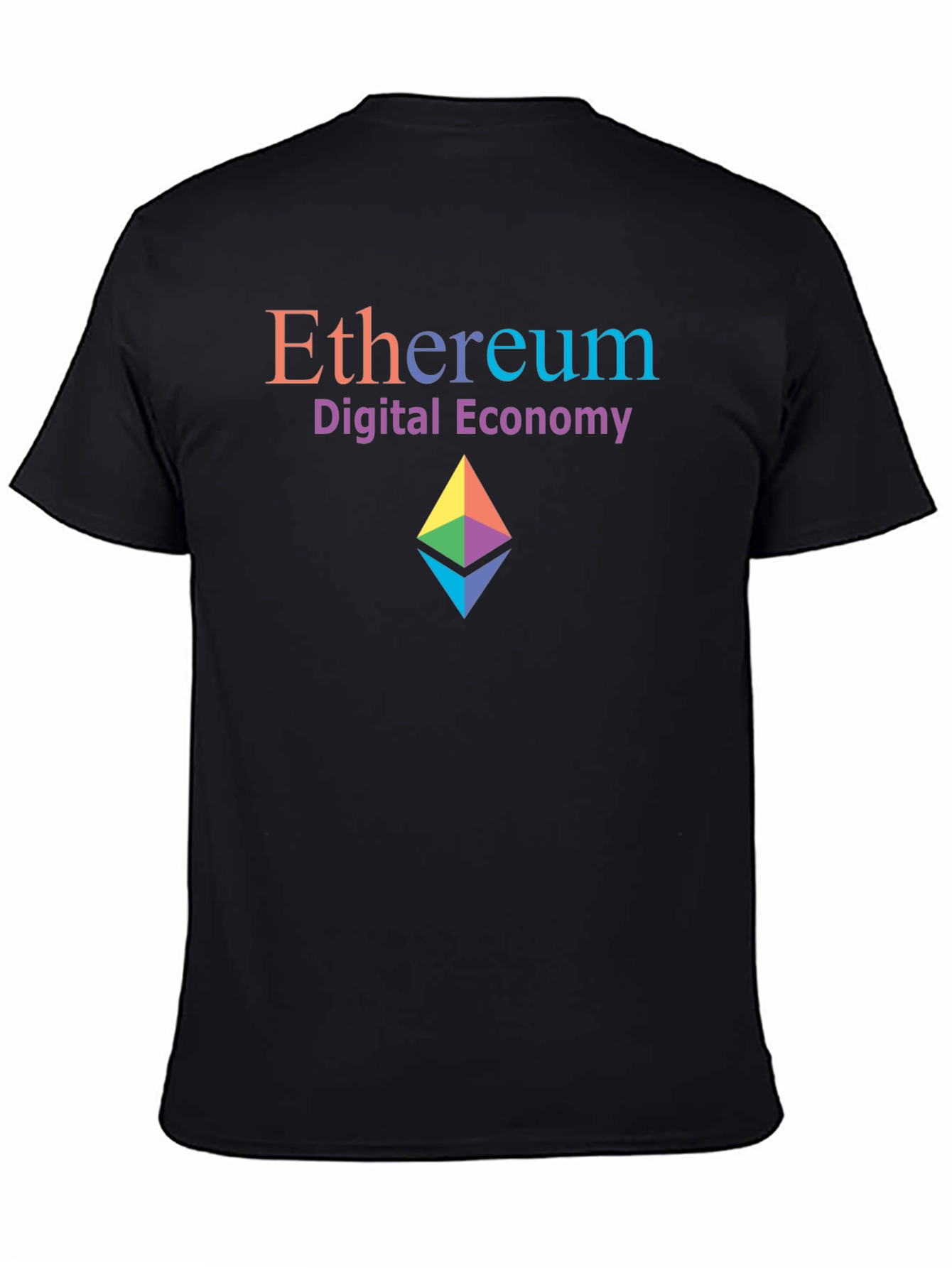 Ethereum Digital Economy Graphic T-Shirt