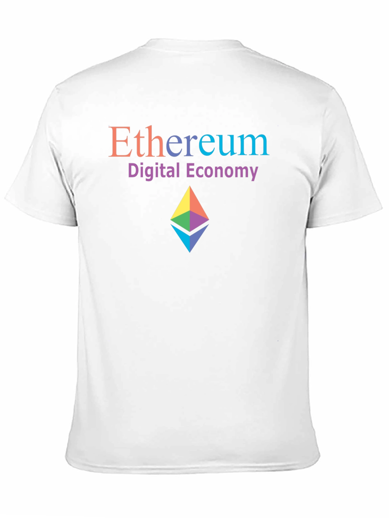 Ethereum Digital Economy Graphic T-Shirt