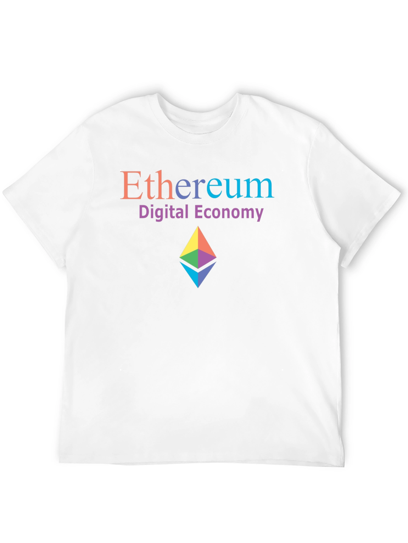 Ethereum Digital Economy Graphic T-Shirt