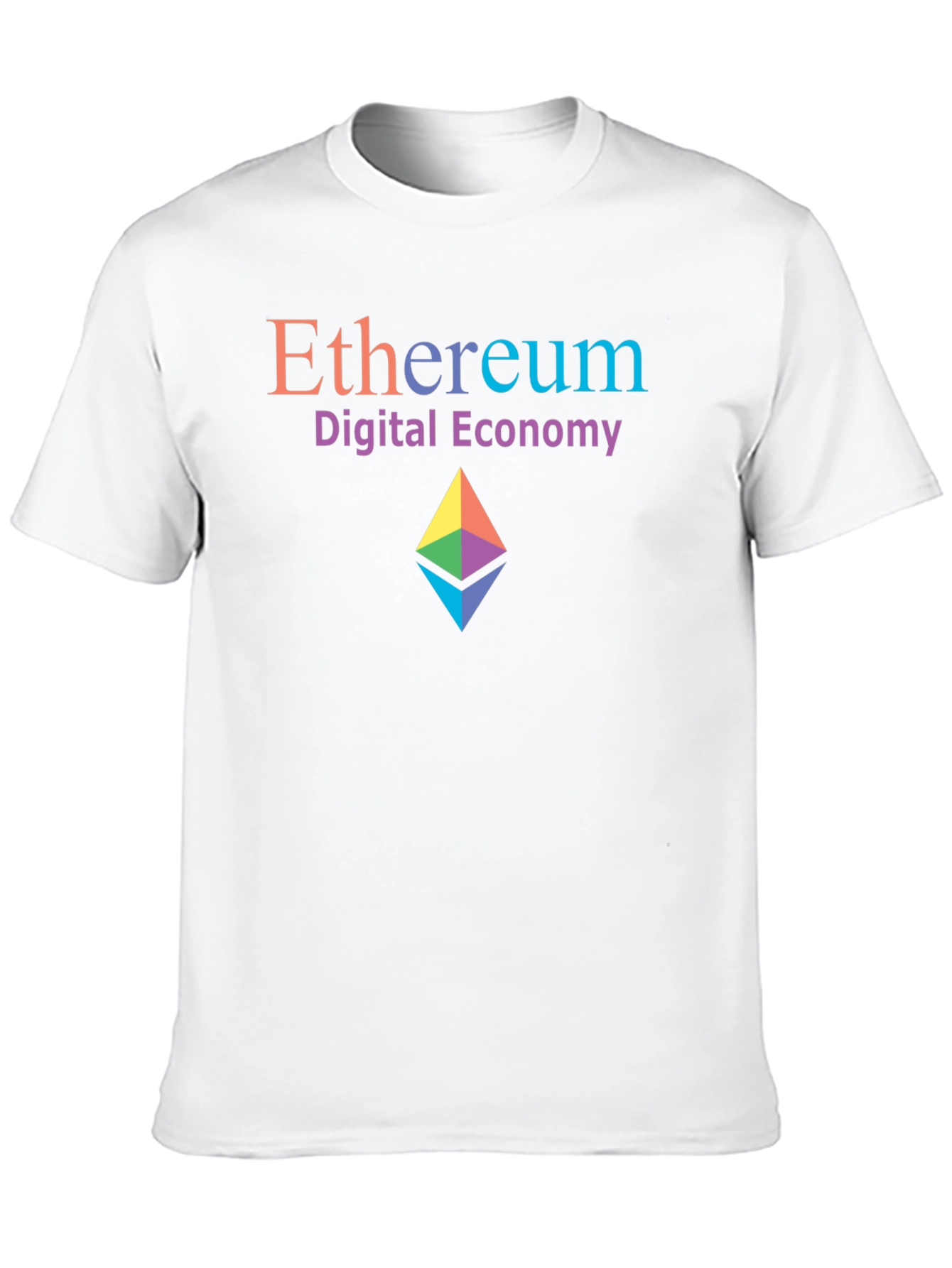 Ethereum Digital Economy Graphic T-Shirt