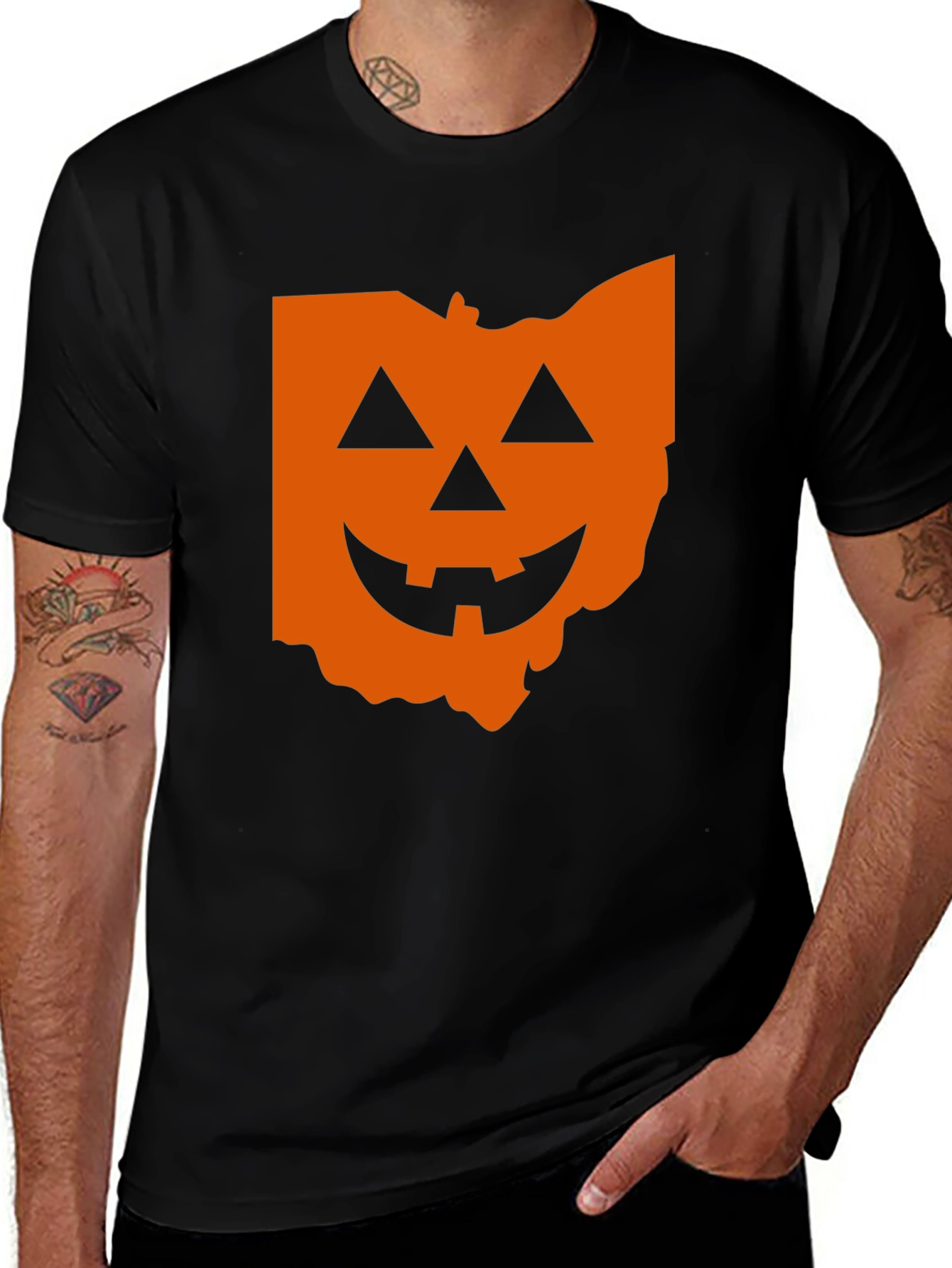 Ohio Pumpkin Halloween T-Shirt