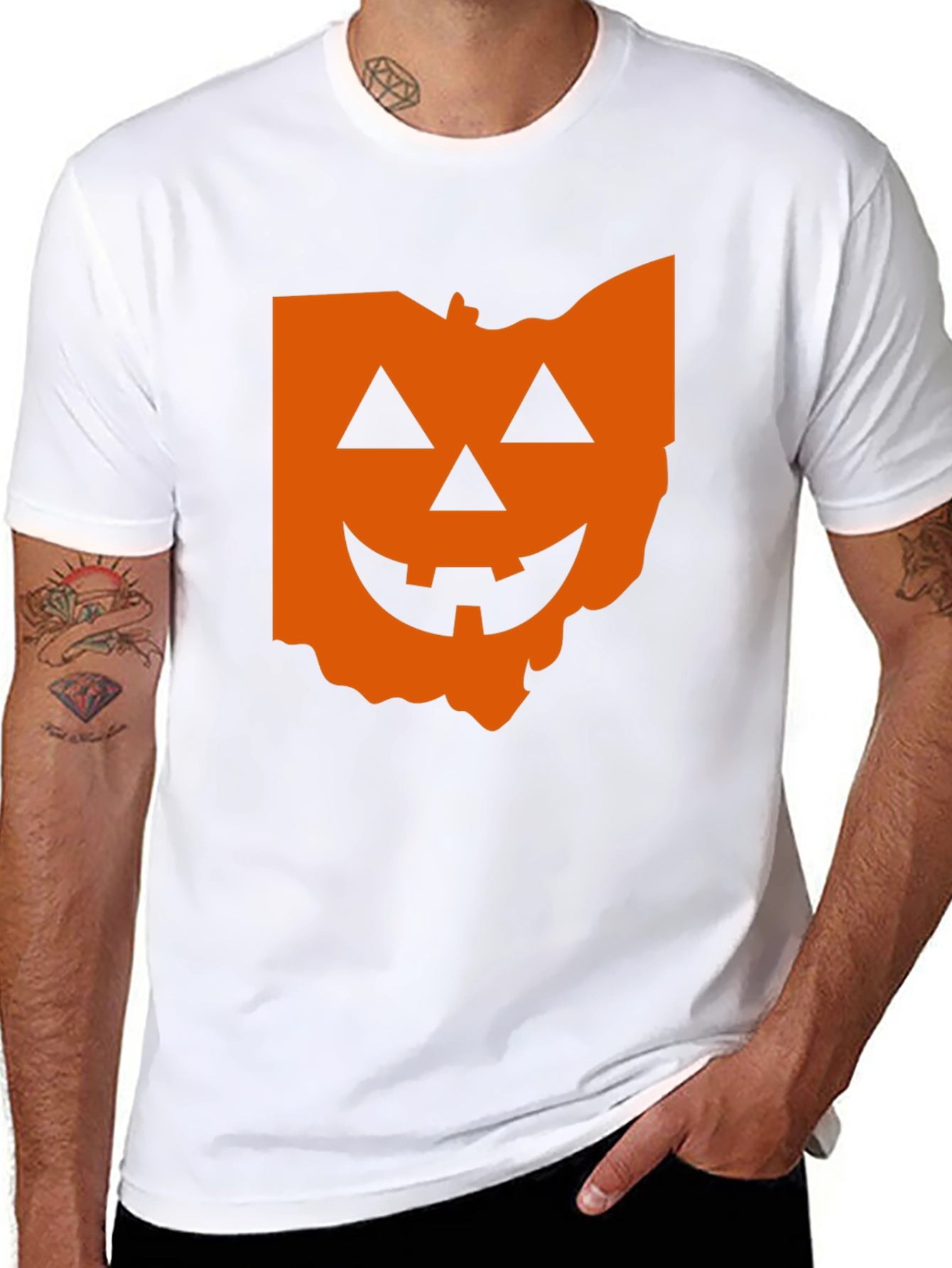 Ohio Pumpkin Halloween T-Shirt