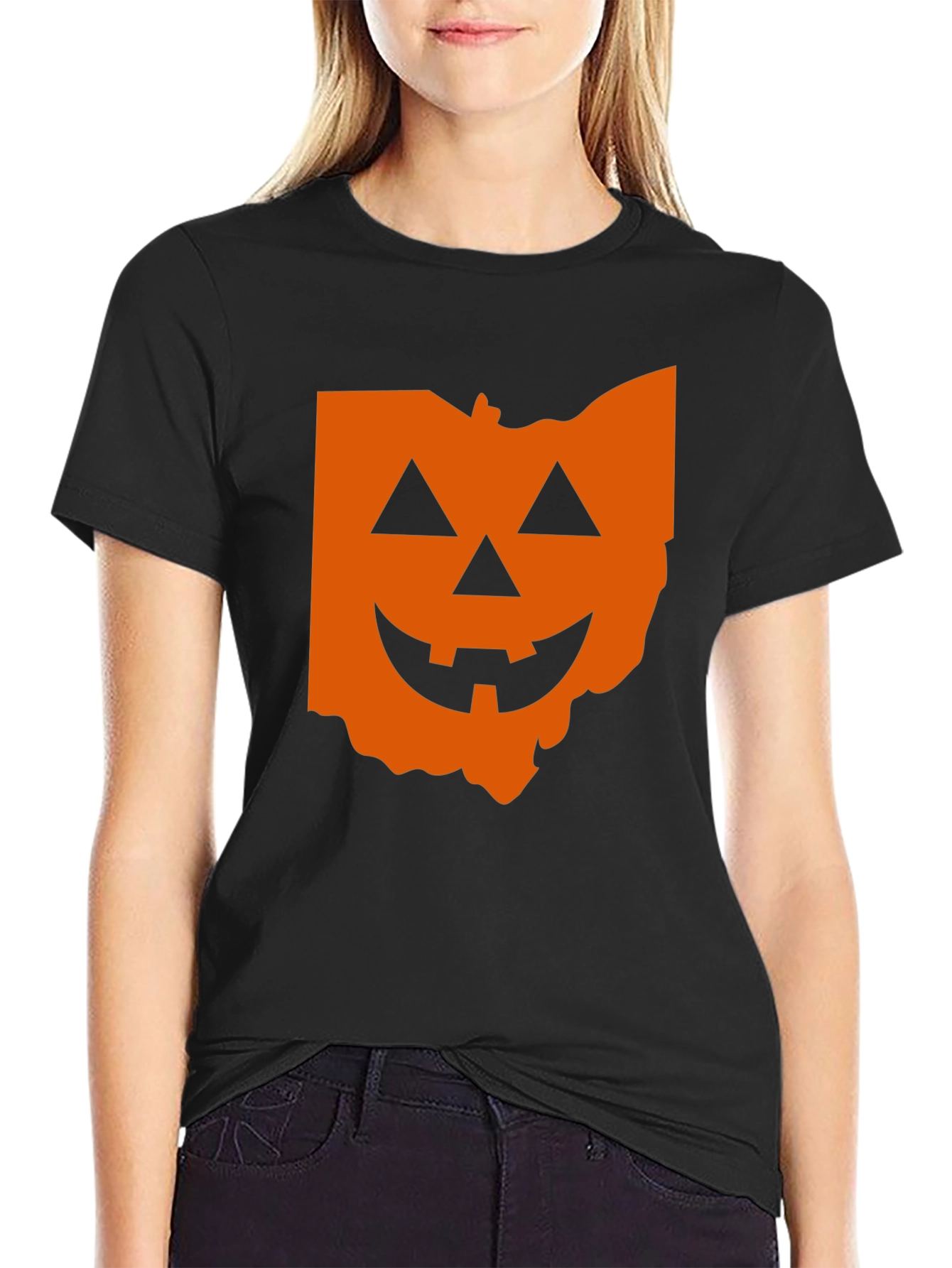 Ohio Pumpkin Halloween T-Shirt