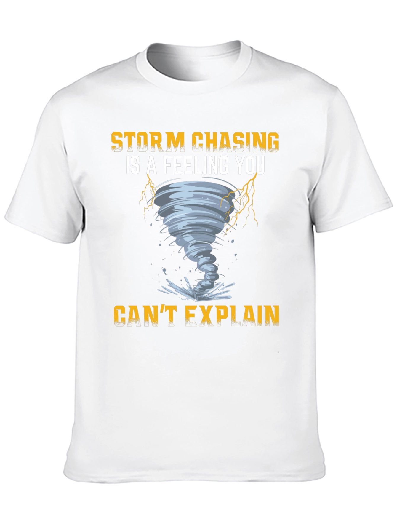 Storm Chasing Feeling Graphic Tee - Black