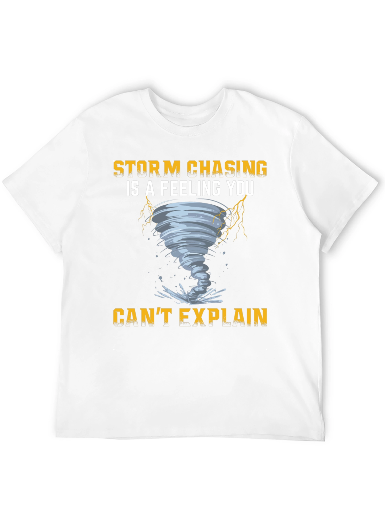 Storm Chasing Feeling Graphic Tee - Black