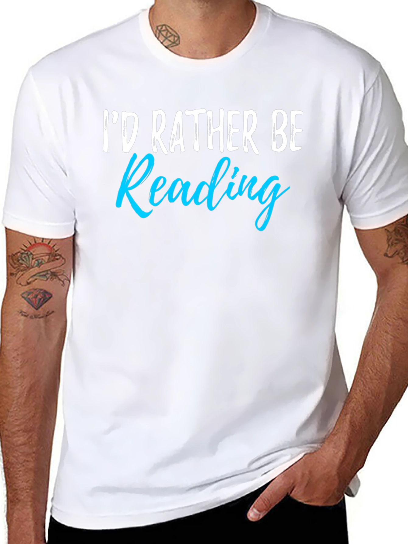 Id Rather Be Reading Graphic Tee