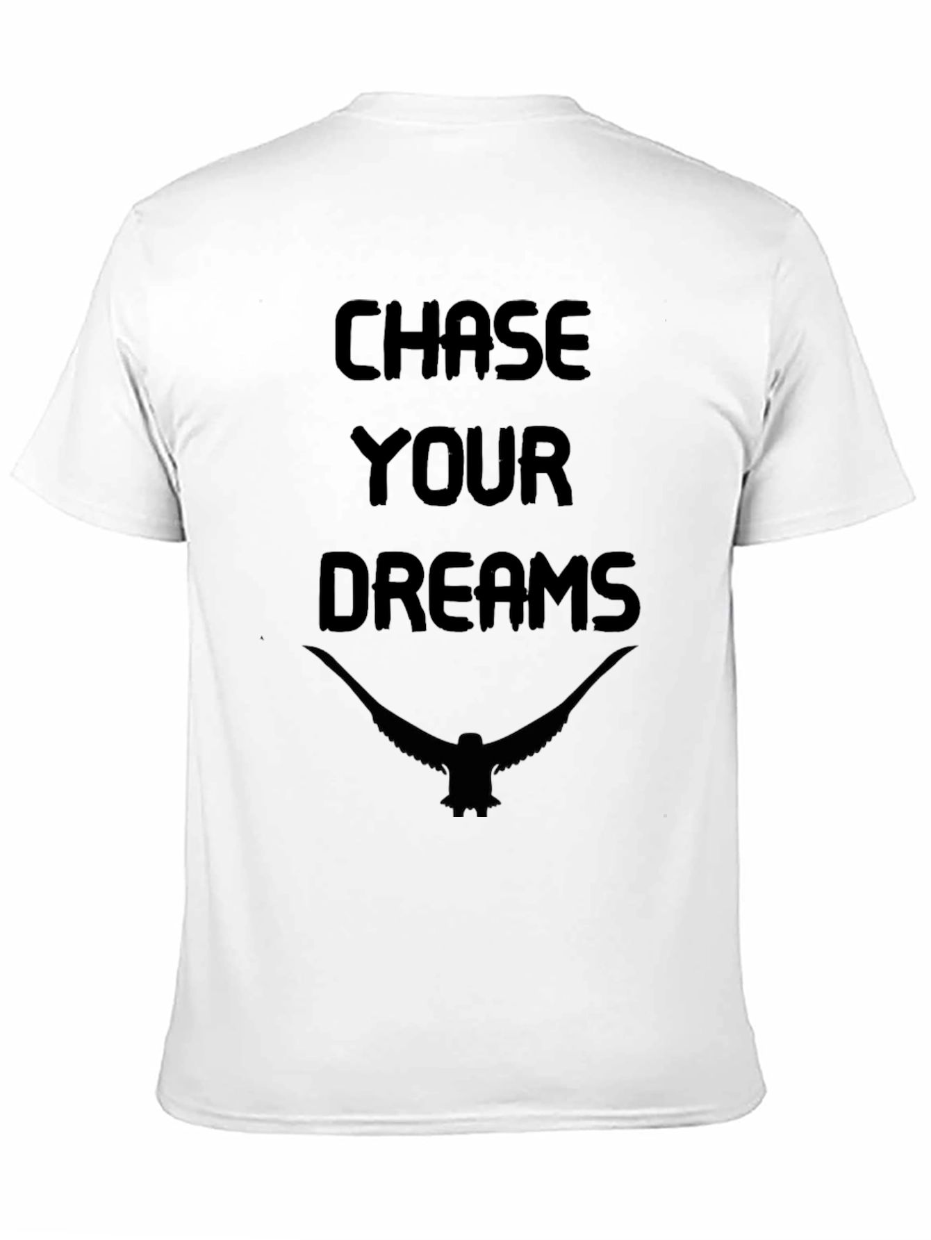 Chase Your Dreams Graphic Tee - Black