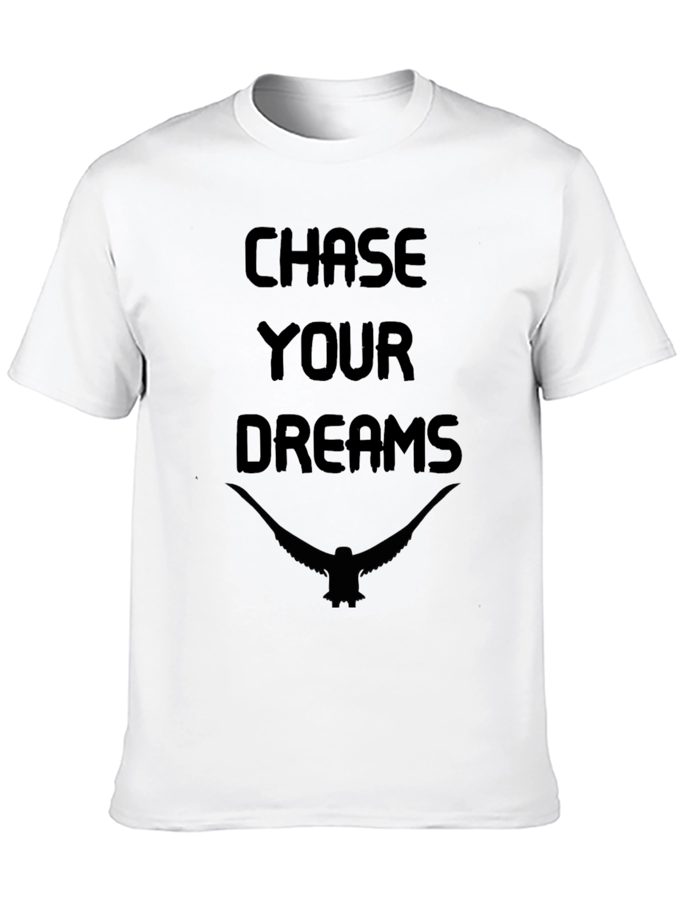 Chase Your Dreams Graphic Tee - Black