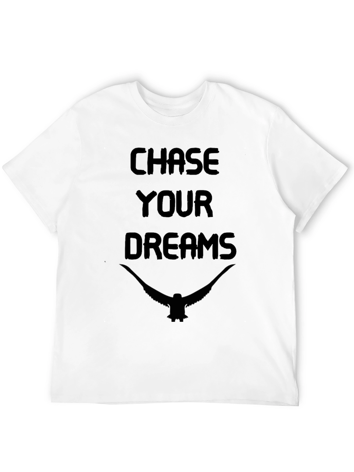 Chase Your Dreams Graphic Tee - Black