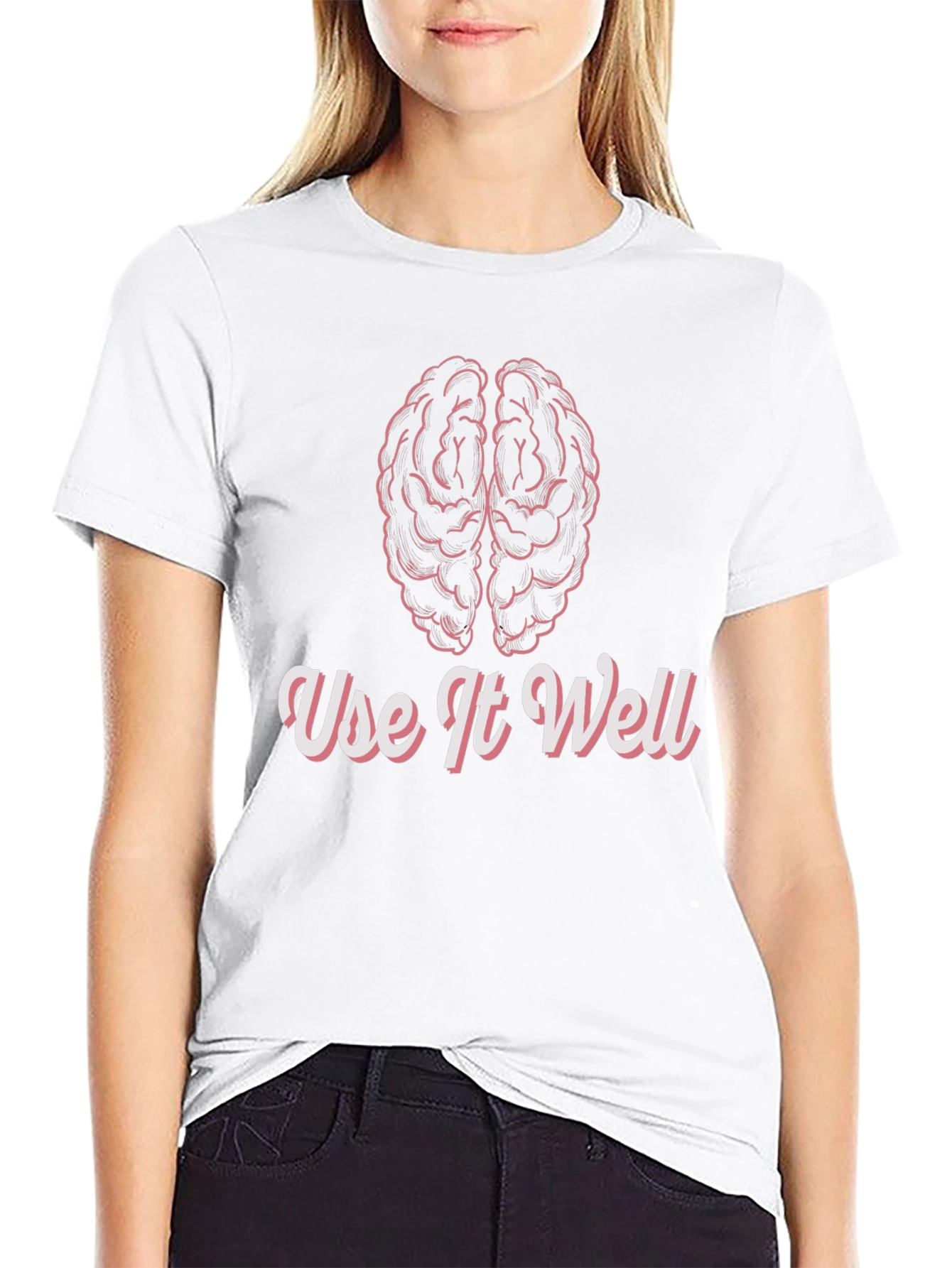 Use It Well Graphic Tee - Brain Design