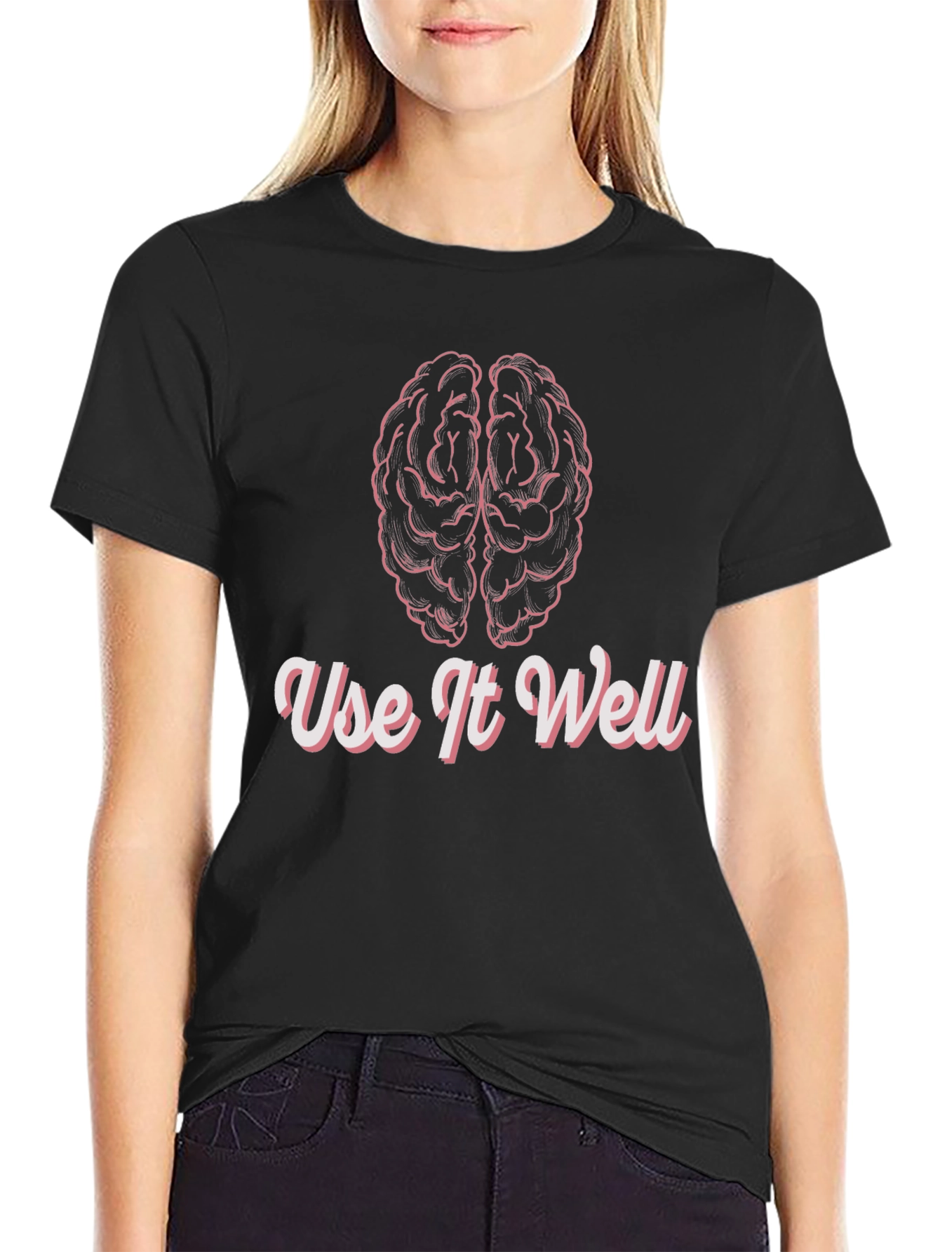 Use It Well Graphic Tee - Brain Design