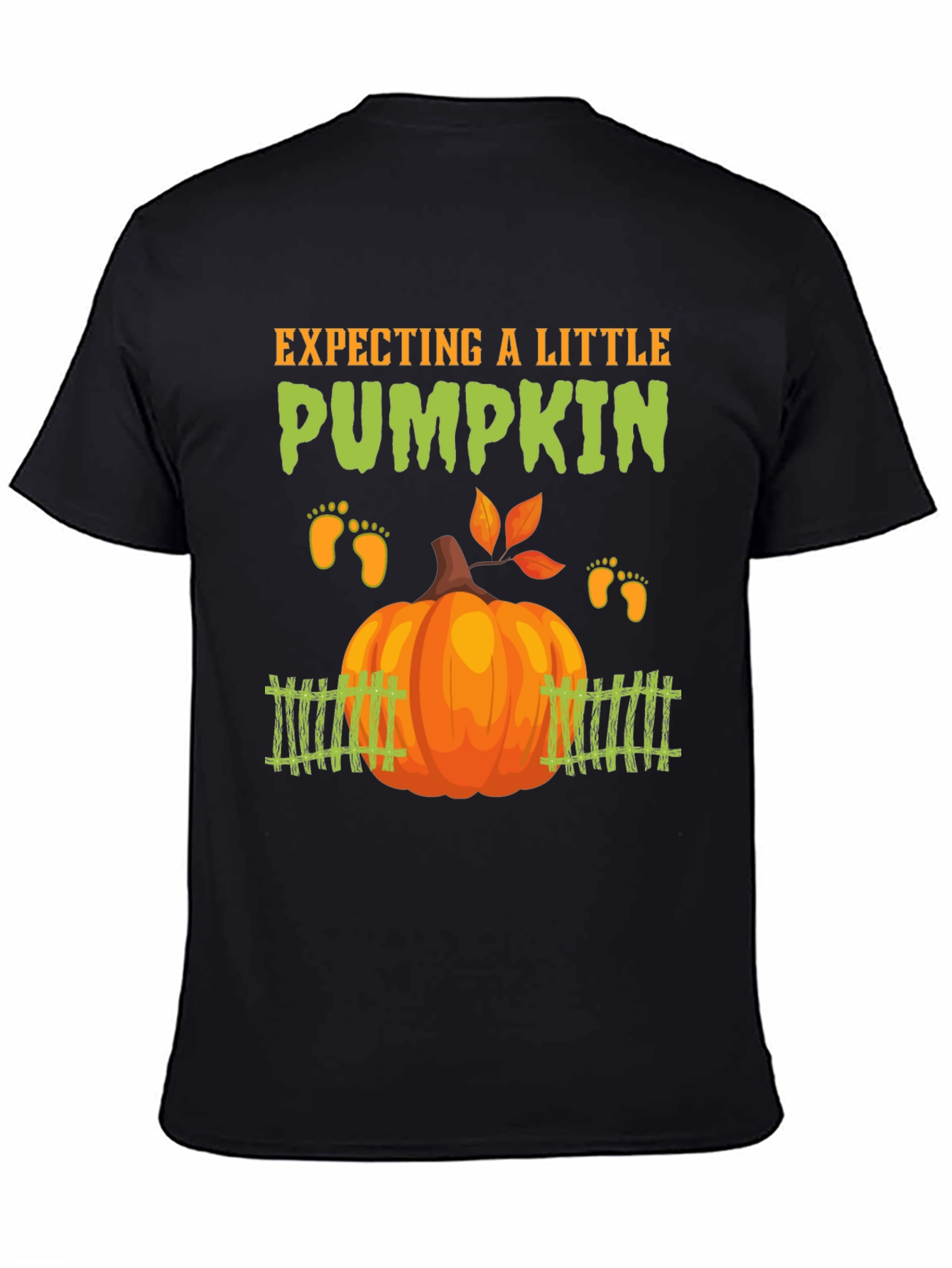 Expecting a Little Pumpkin T-Shirt Pregnancy Announcement Tee