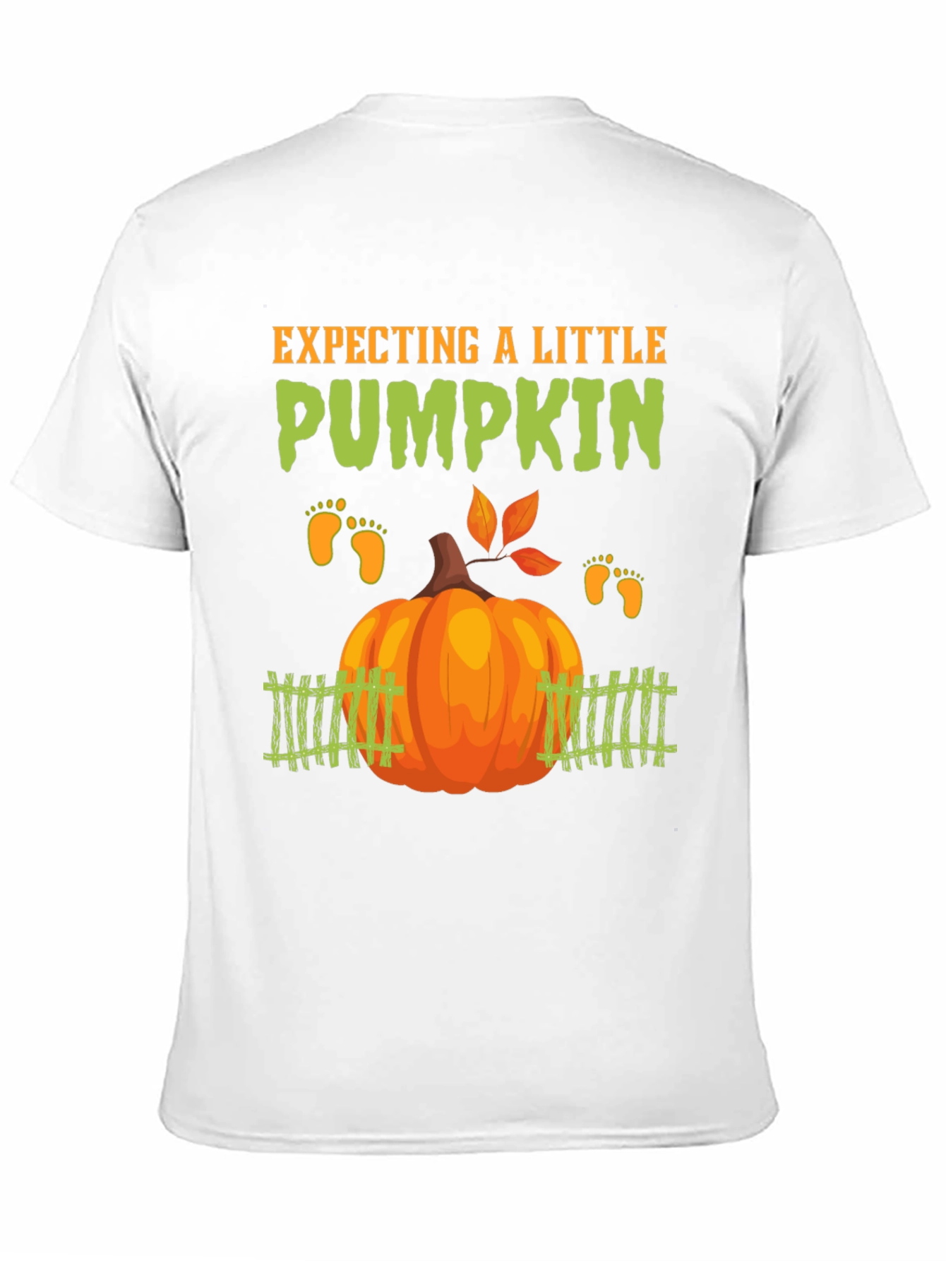 Expecting a Little Pumpkin T-Shirt Pregnancy Announcement Tee