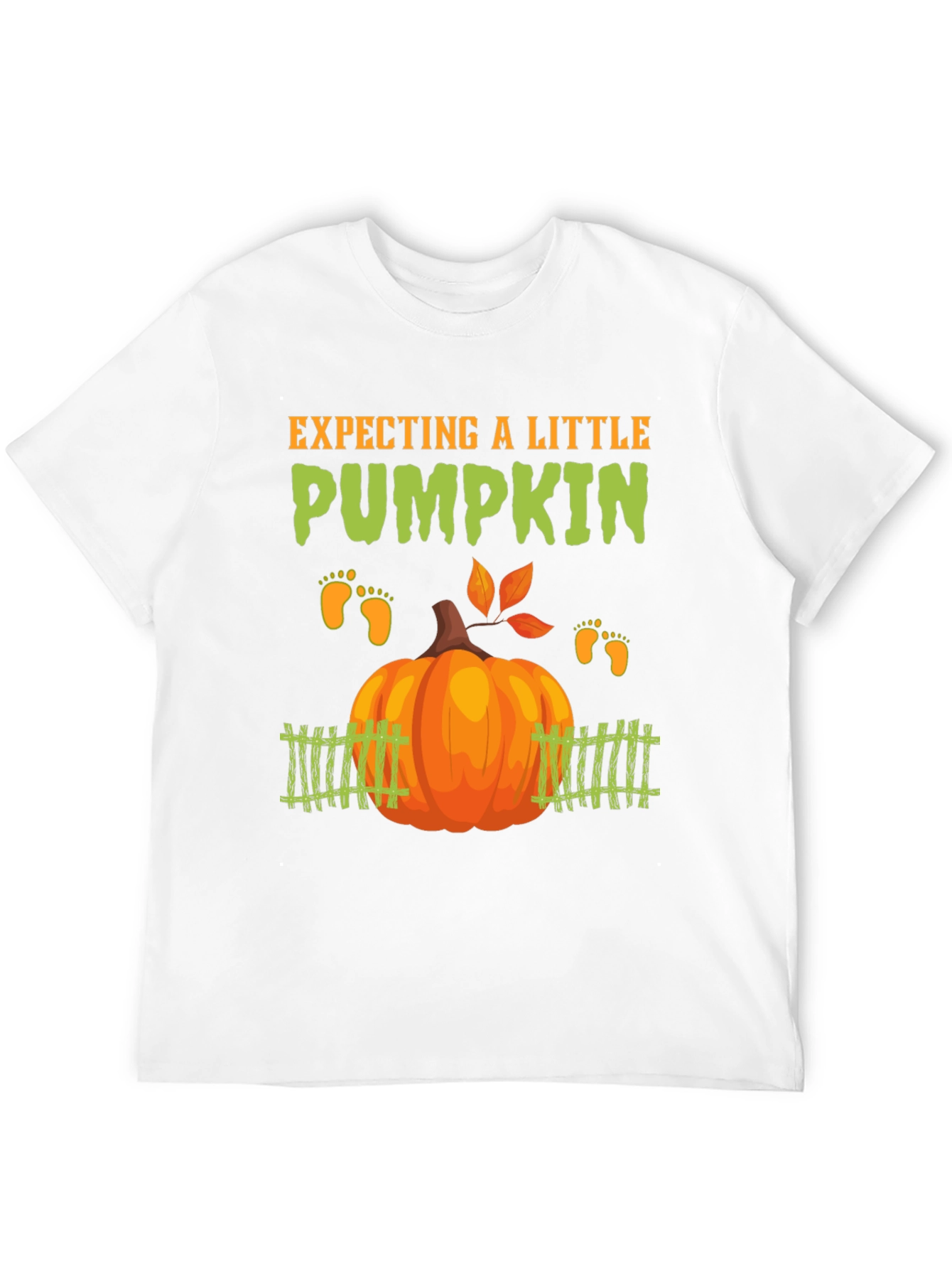 Expecting a Little Pumpkin T-Shirt Pregnancy Announcement Tee