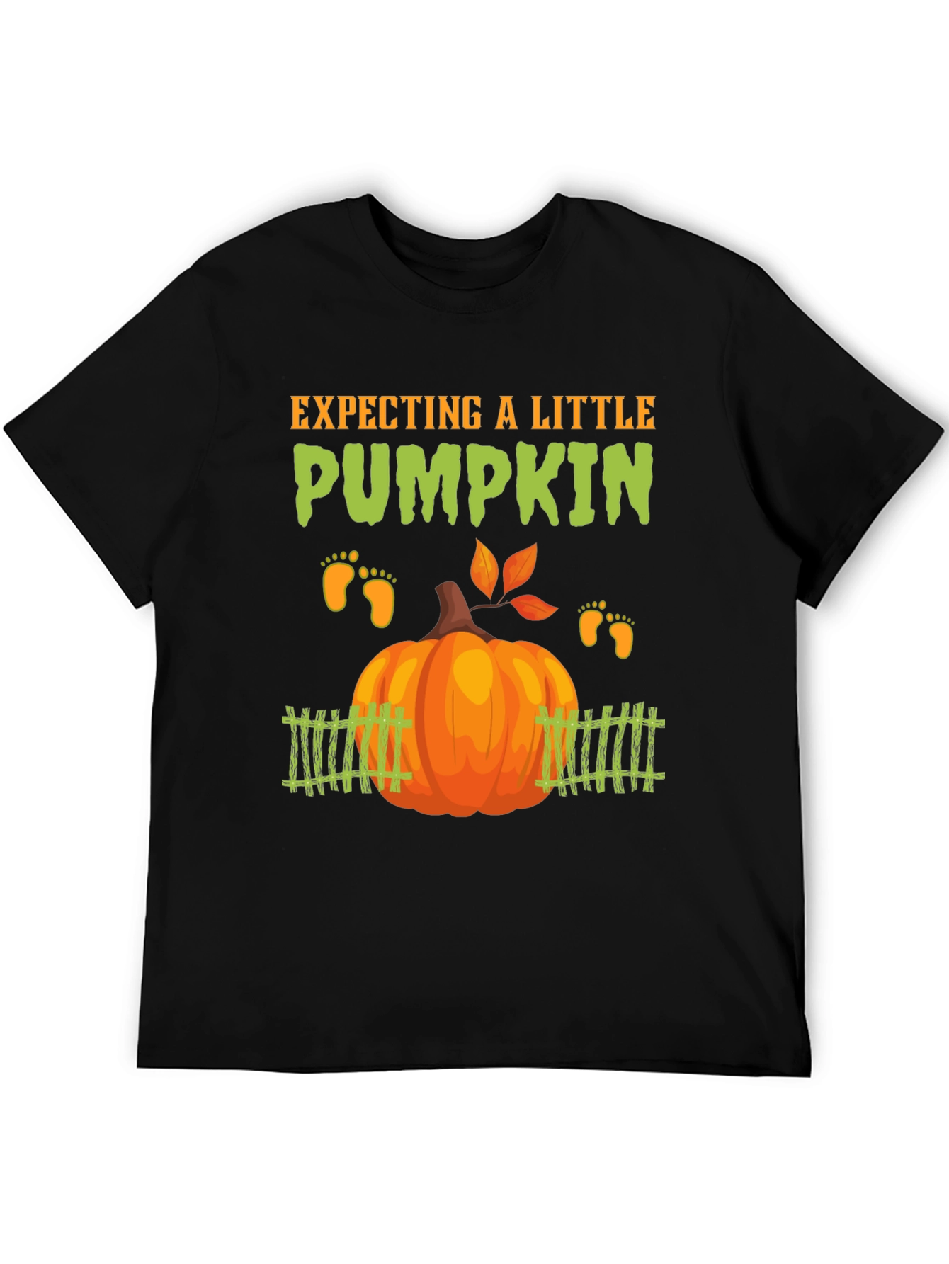 Expecting a Little Pumpkin T-Shirt Pregnancy Announcement Tee