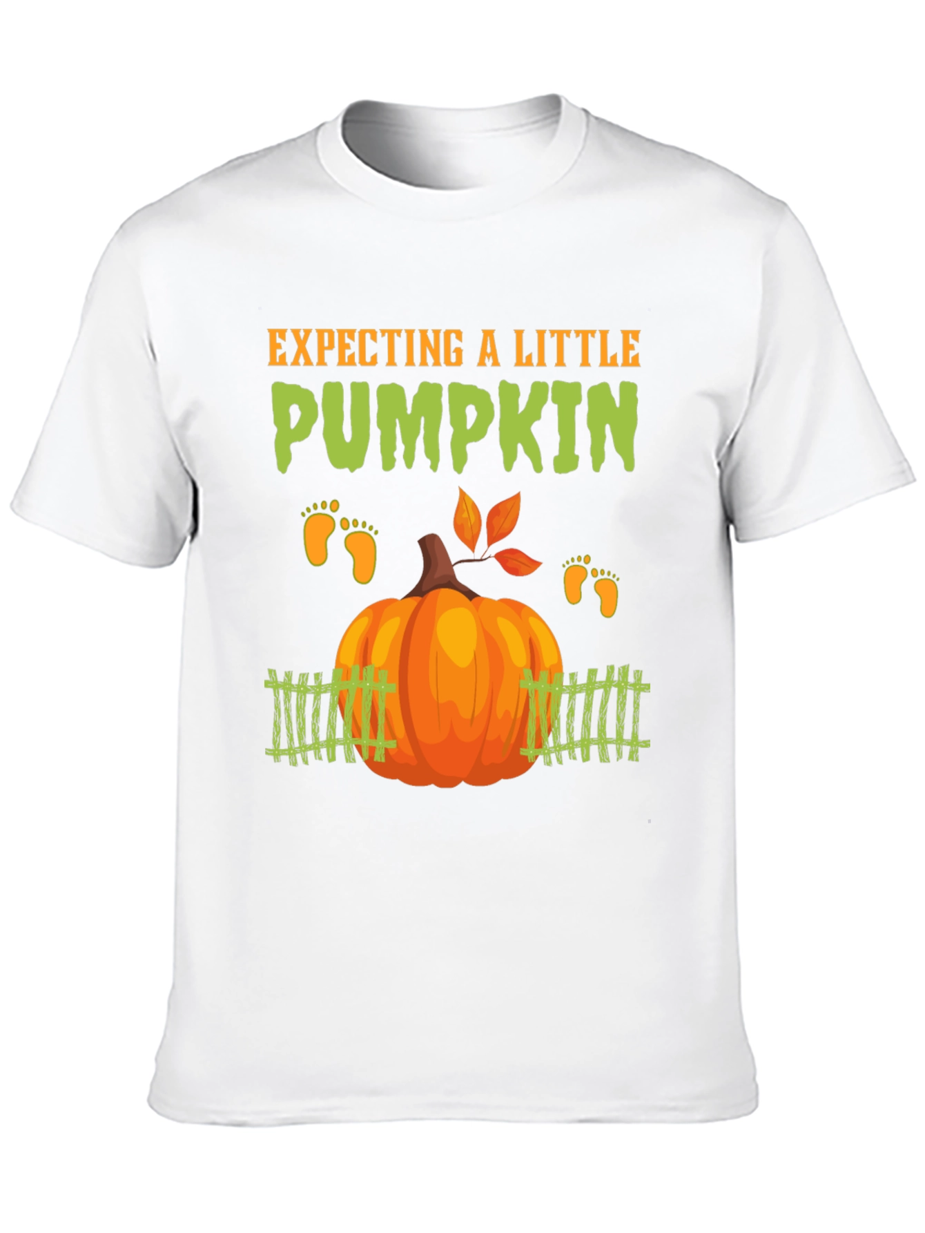 Expecting a Little Pumpkin T-Shirt Pregnancy Announcement Tee