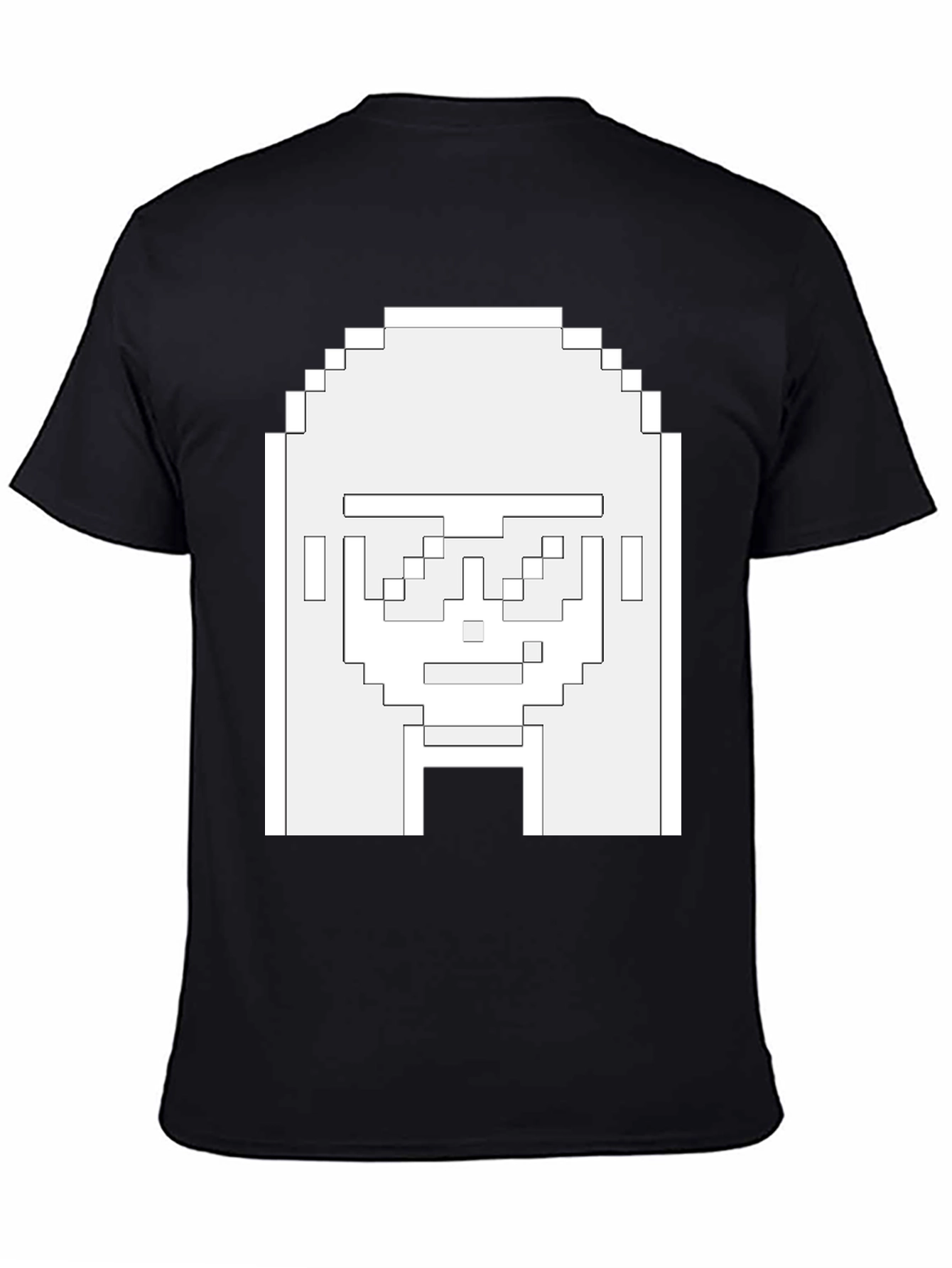 Pixel Art Graphic Print T-Shirt