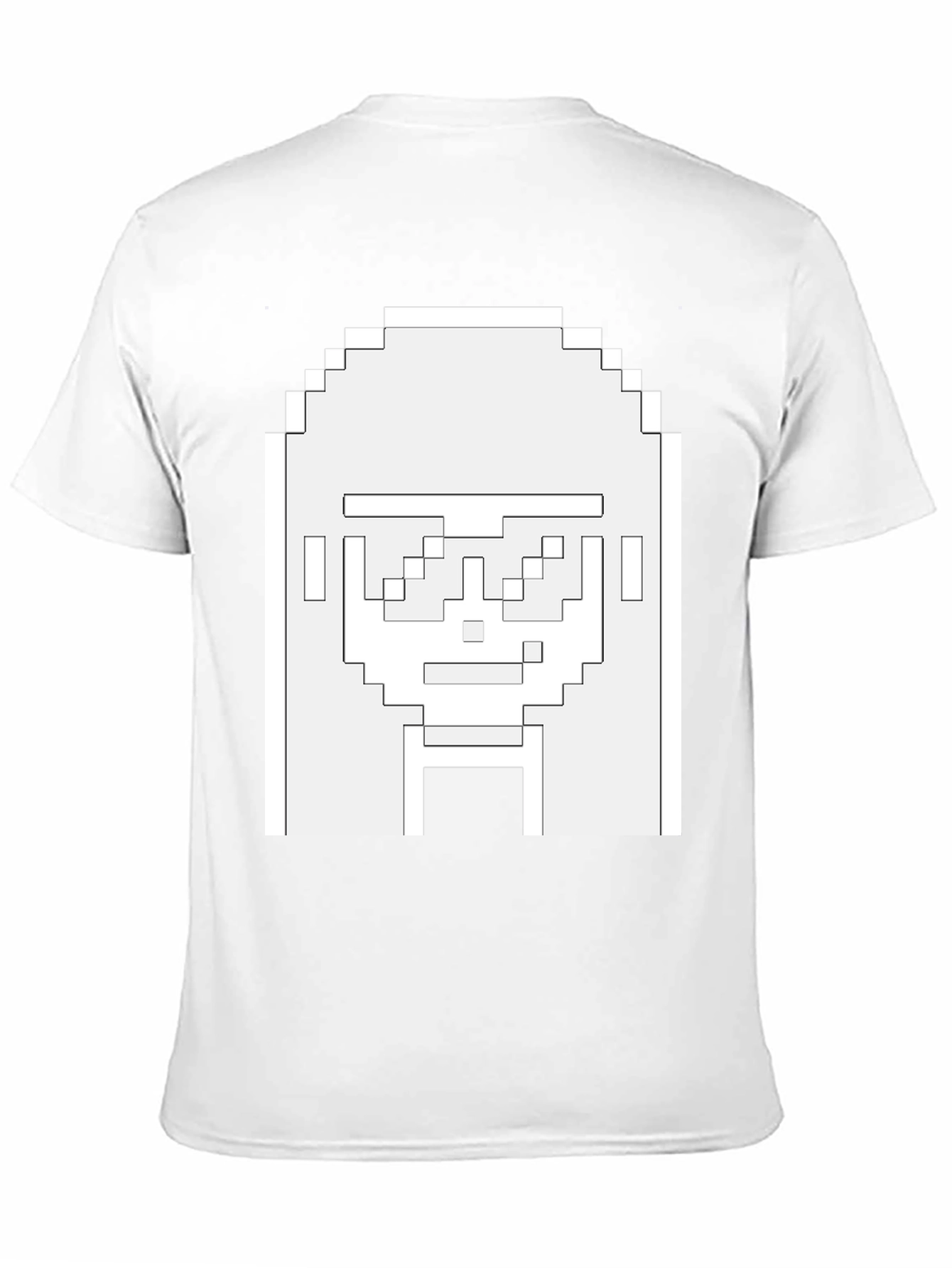 Pixel Art Graphic Print T-Shirt