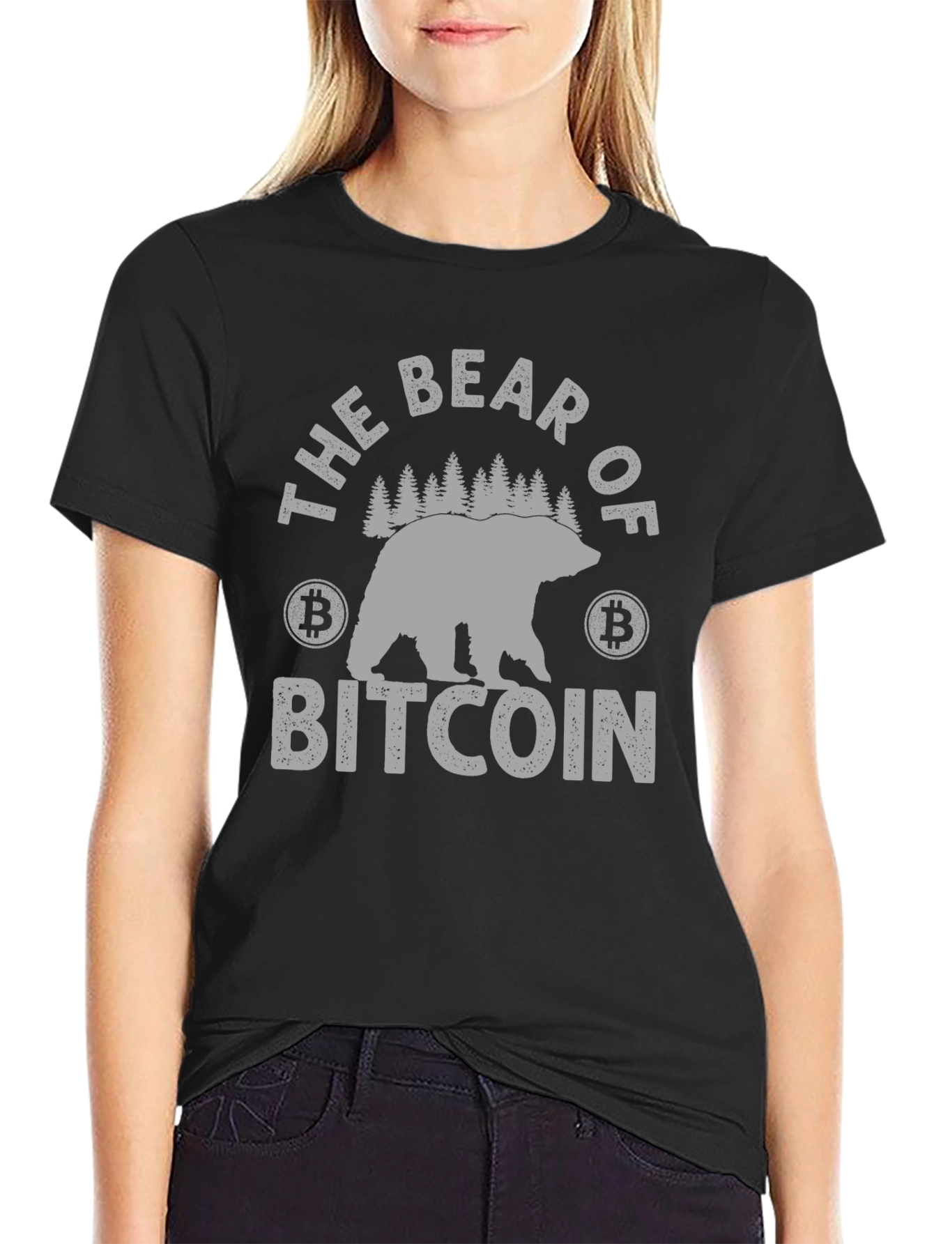 Bitcoin Bear Crypto T-Shirt