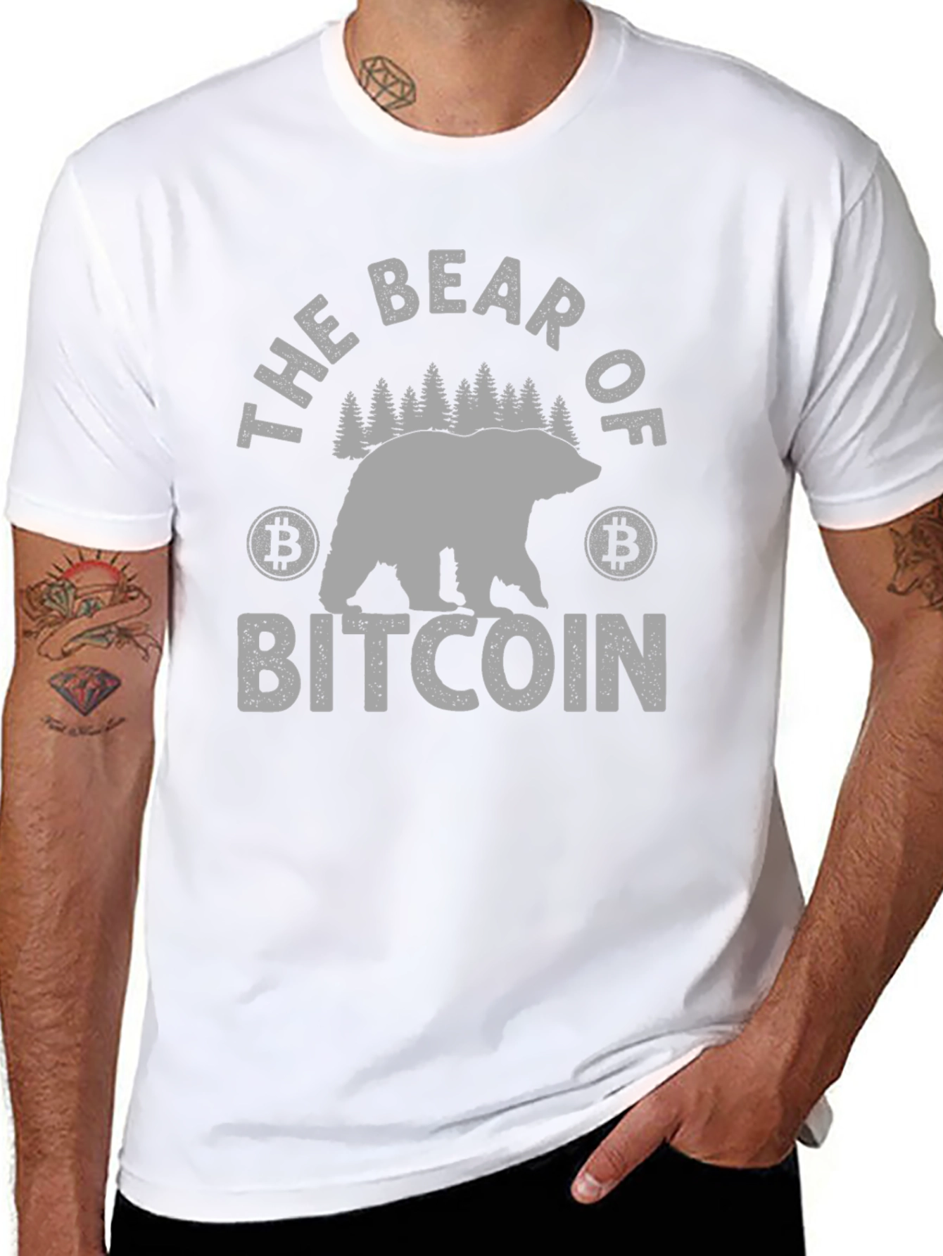 Bitcoin Bear Crypto T-Shirt