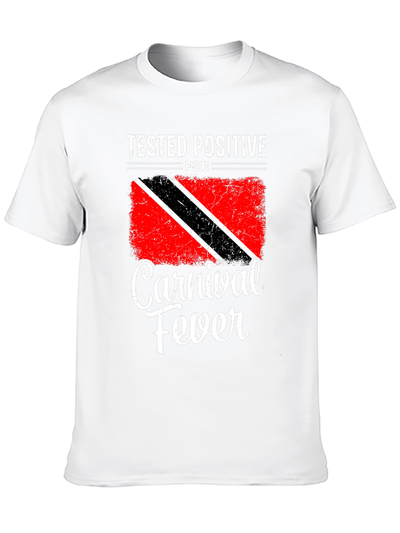 Carnival Fever Tee - Trinidad Flag Inspired Graphic