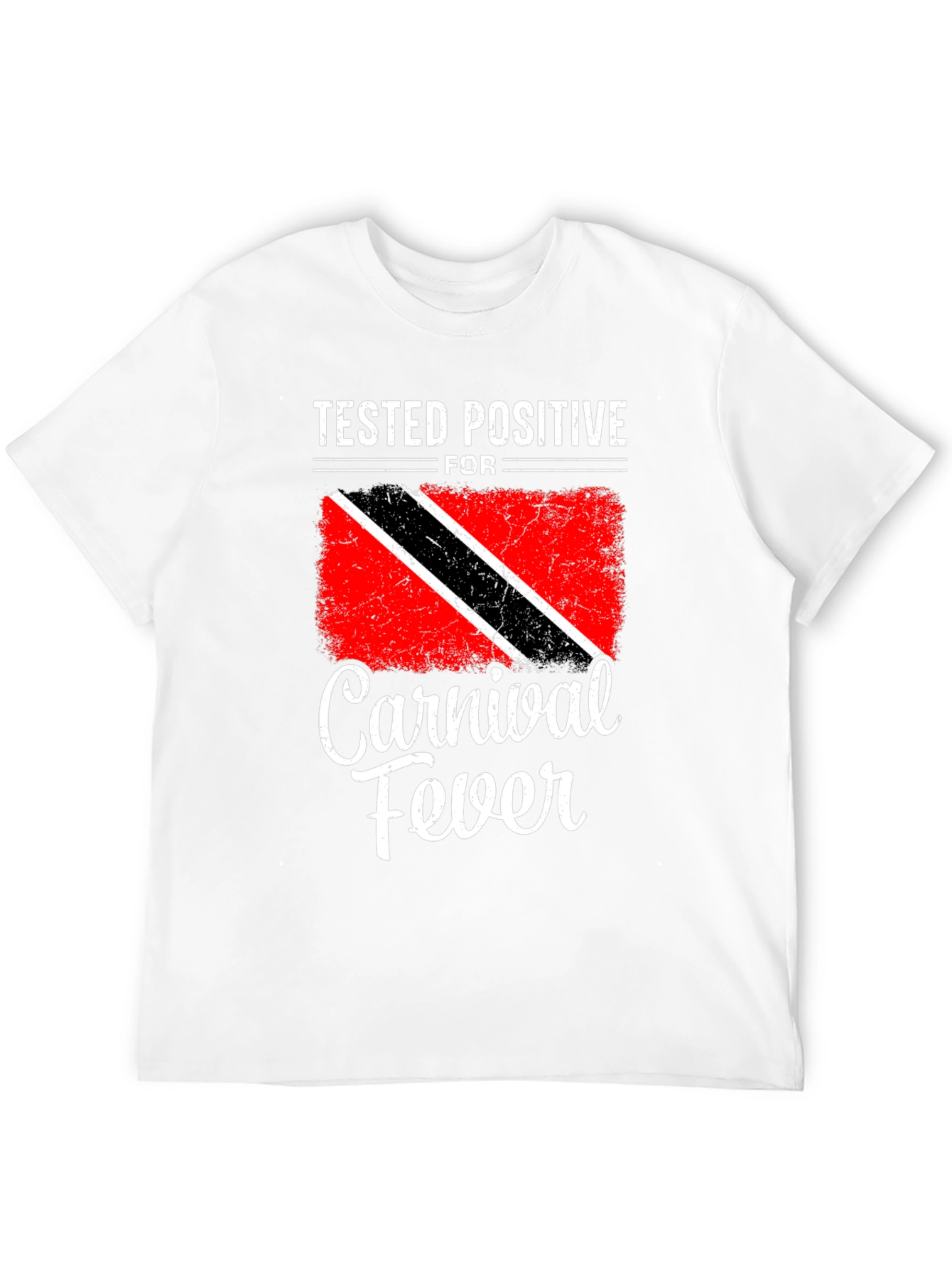 Carnival Fever Tee - Trinidad Flag Inspired Graphic