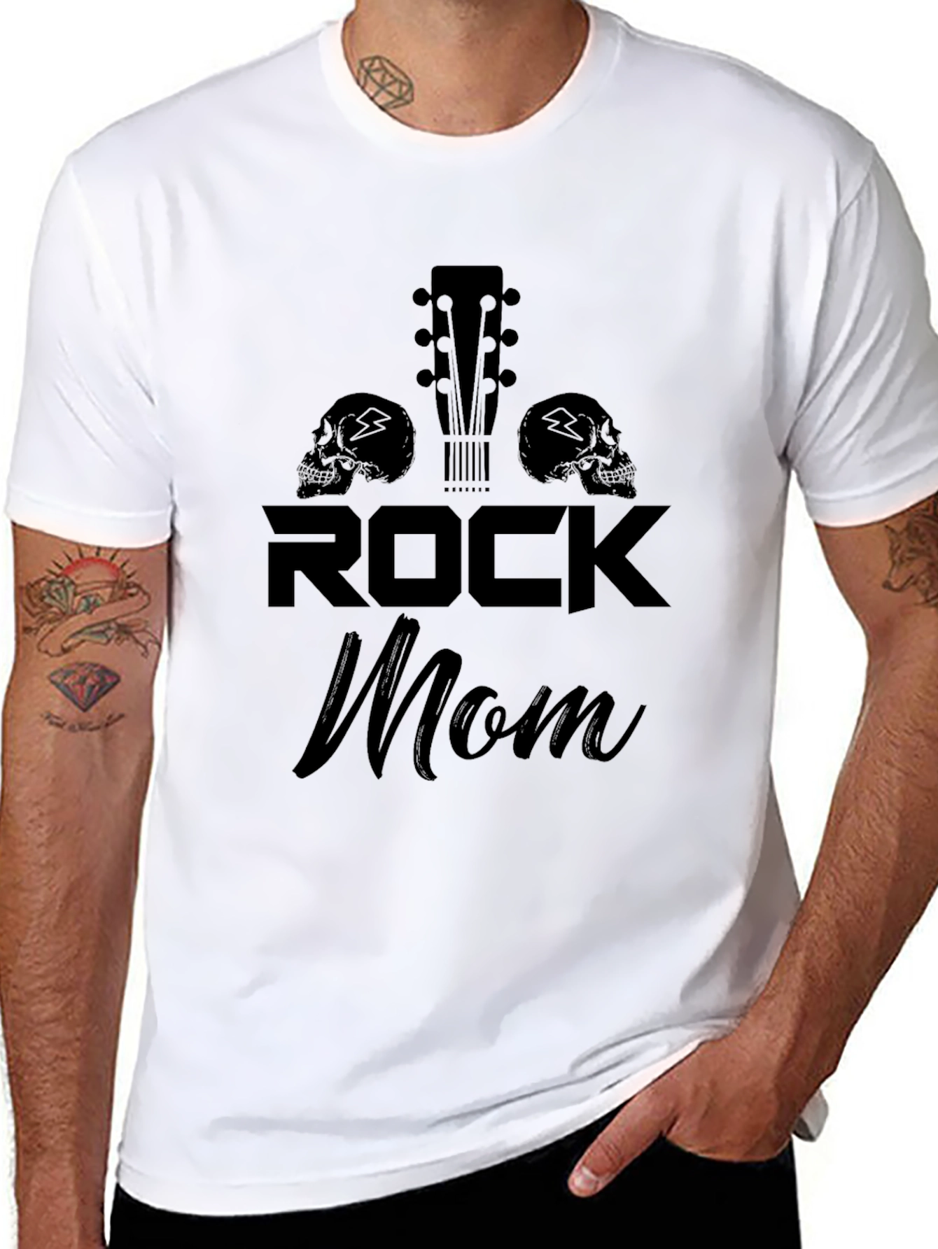 Rock Mom Graphic T-Shirt