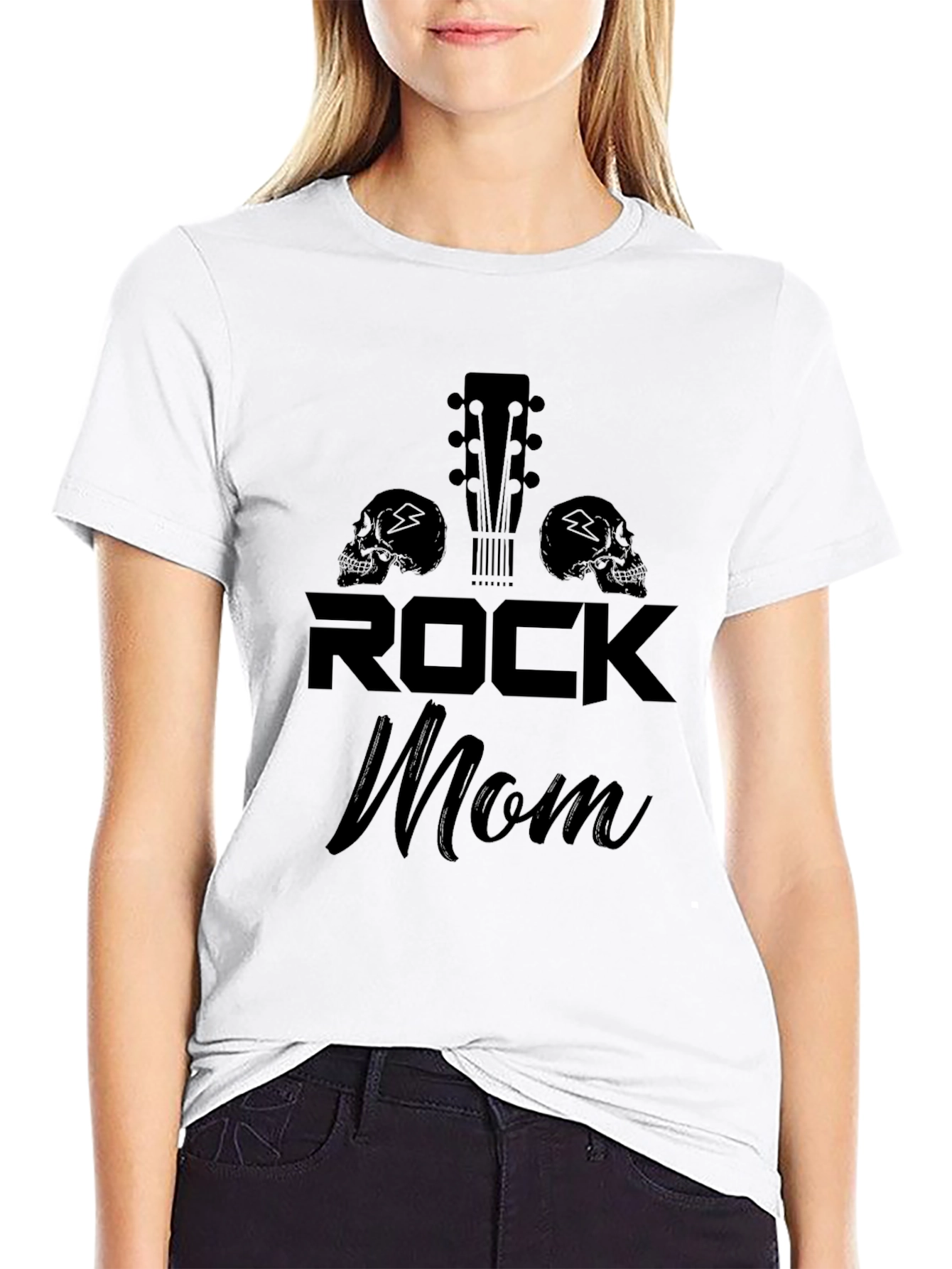 Rock Mom Graphic T-Shirt