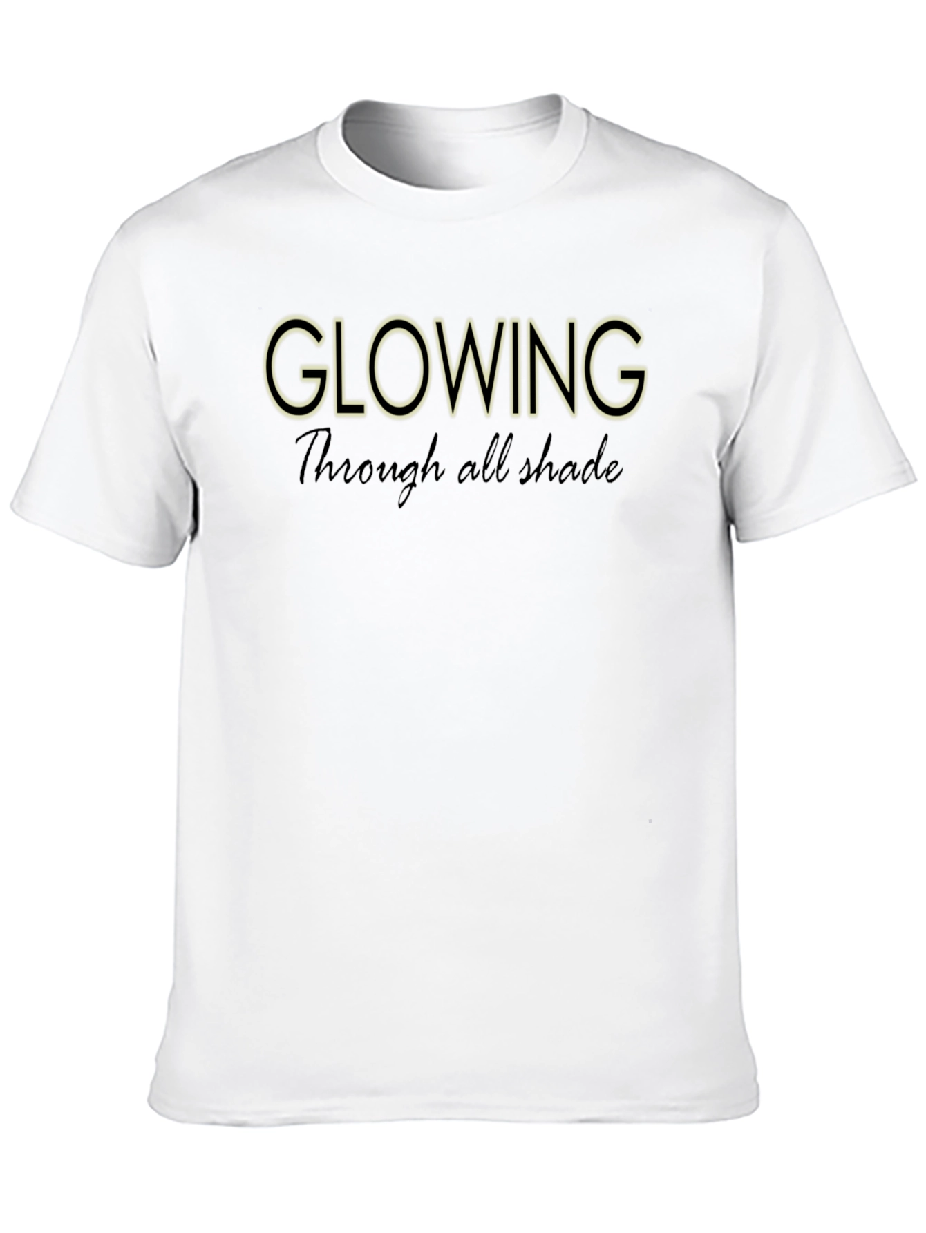 Glowing Through All Shade Graphic T-Shirt