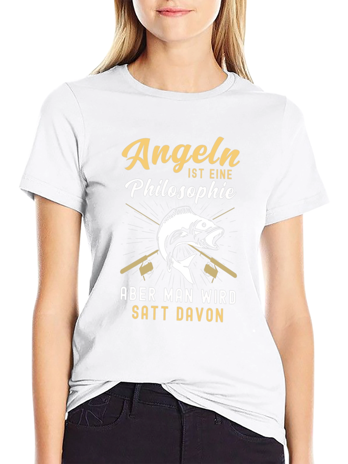 Angeln Ist Eine Philosophie T-Shirt