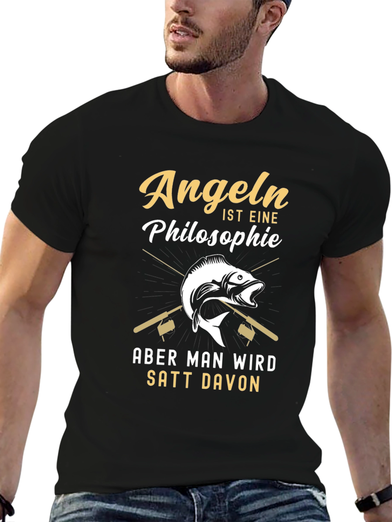 Angeln Ist Eine Philosophie T-Shirt