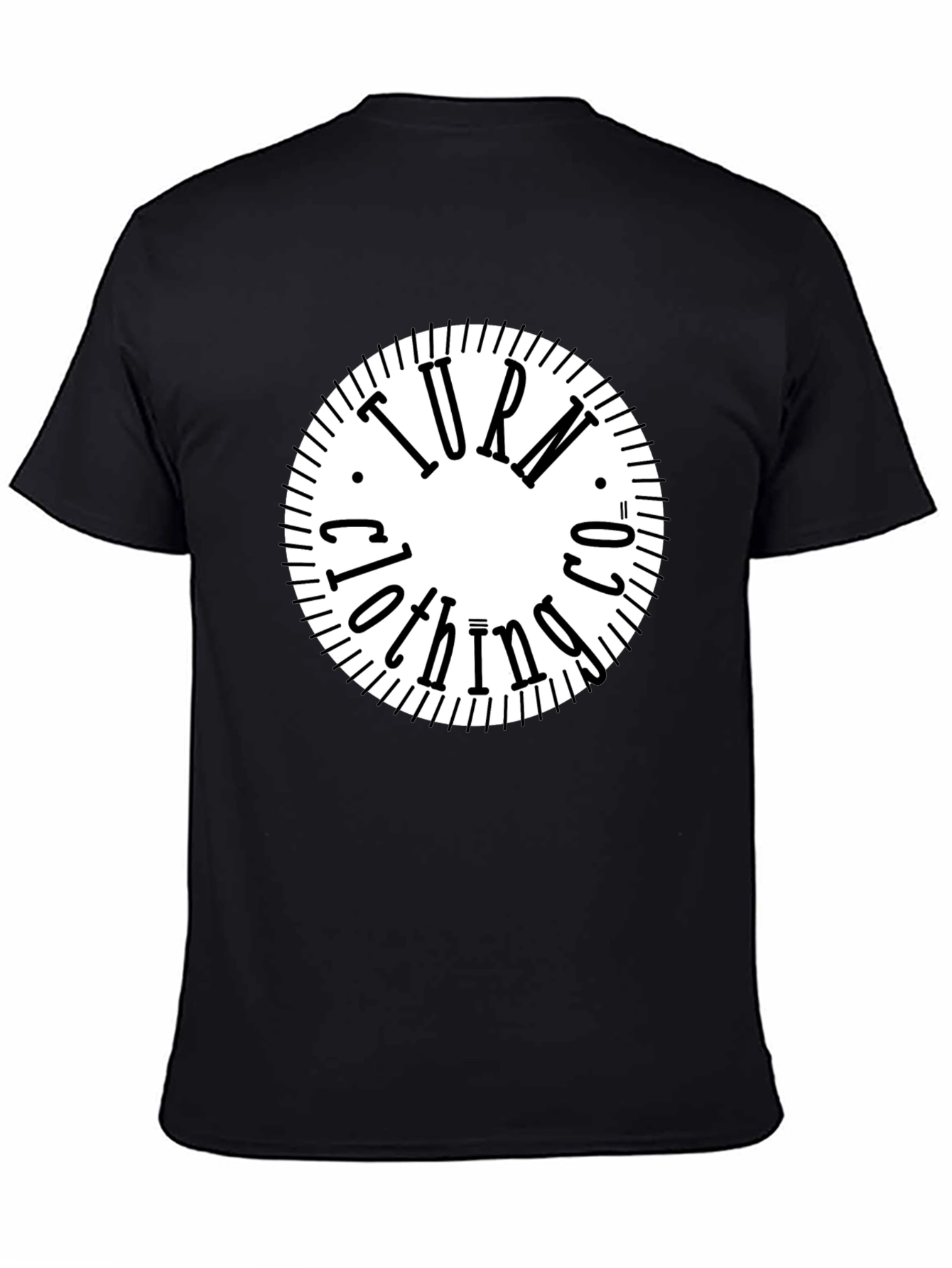 Turn Clothing Co. Black Graphic Tee