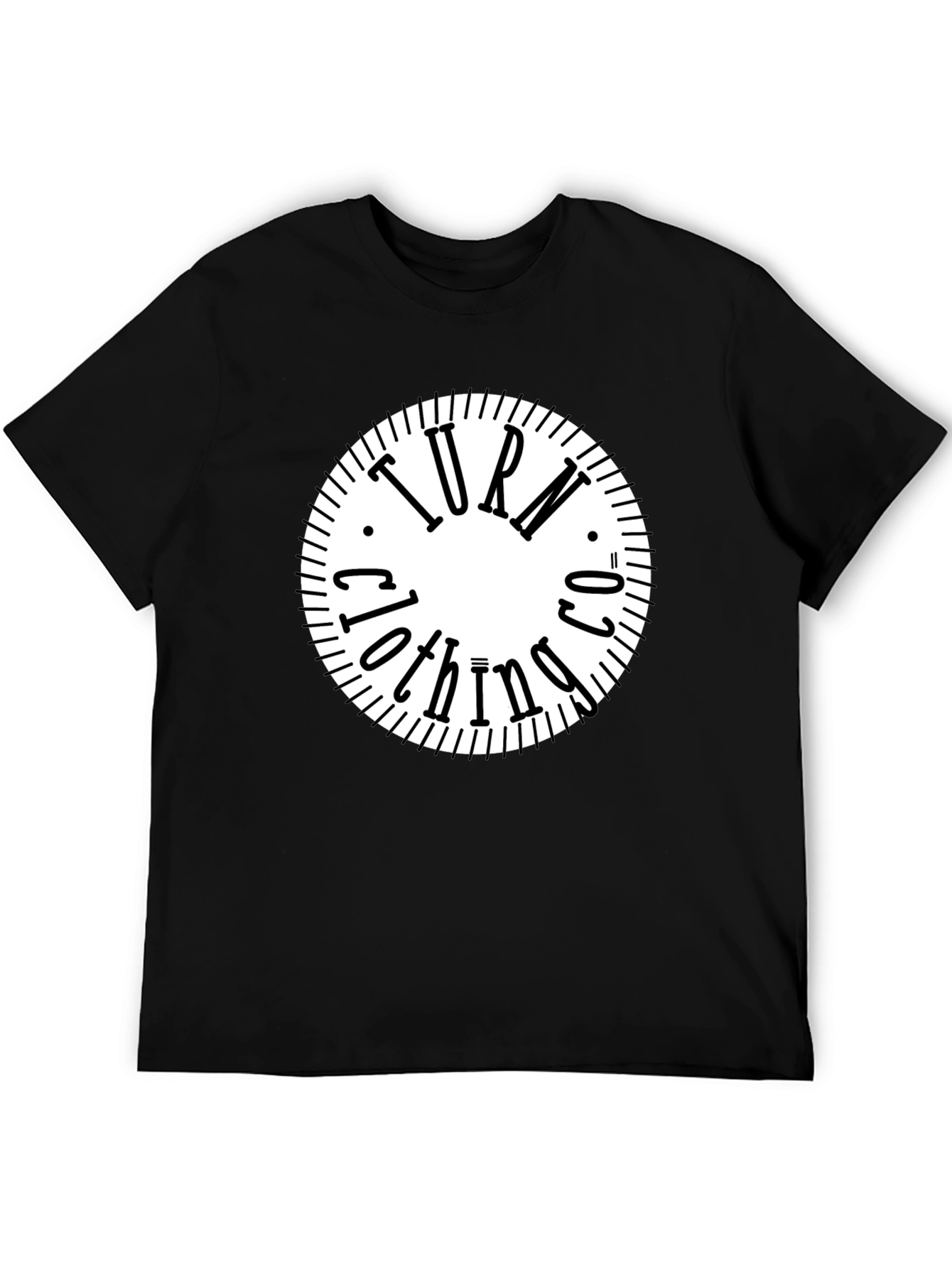 Turn Clothing Co. Black Graphic Tee
