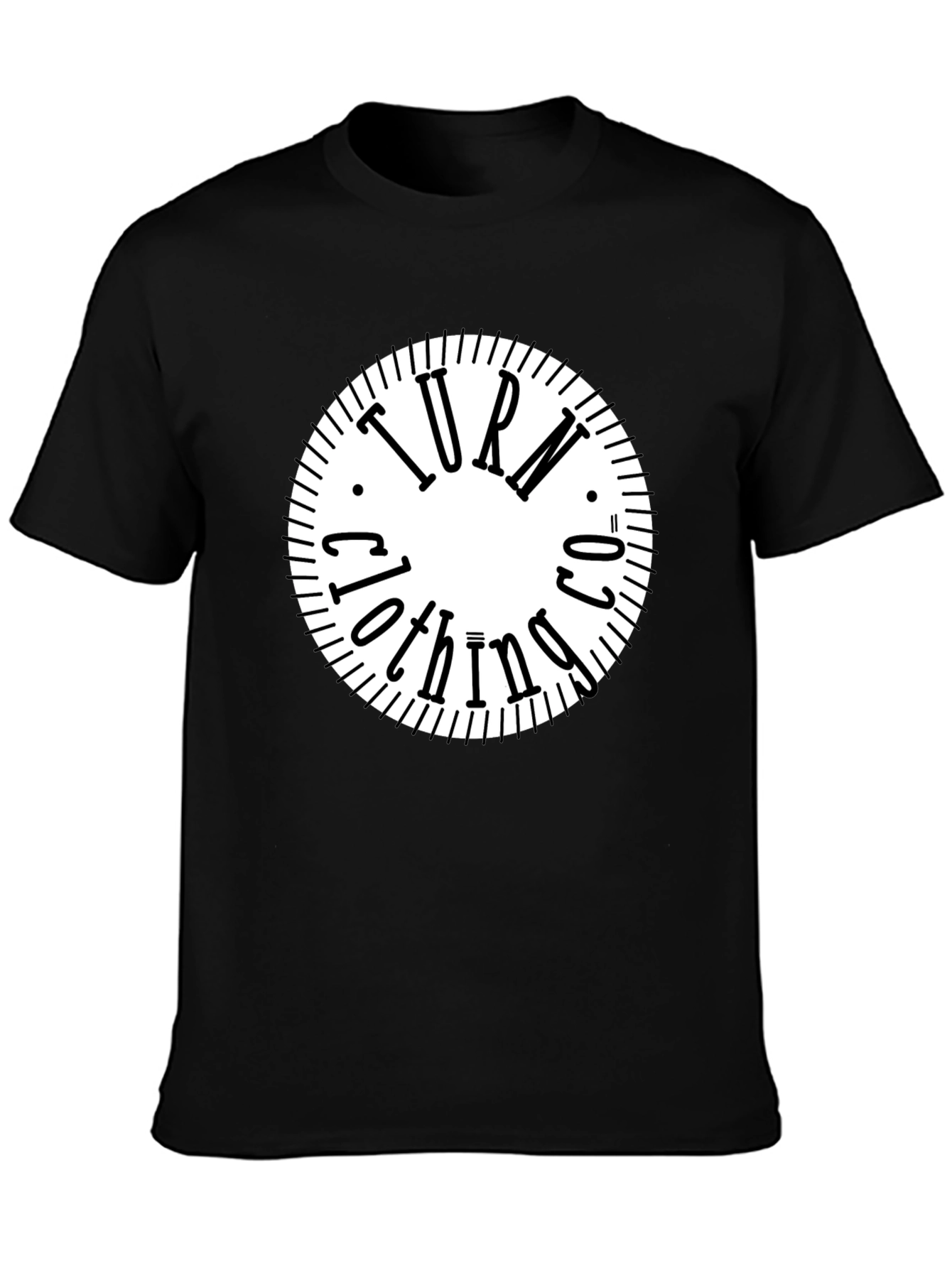 Turn Clothing Co. Black Graphic Tee