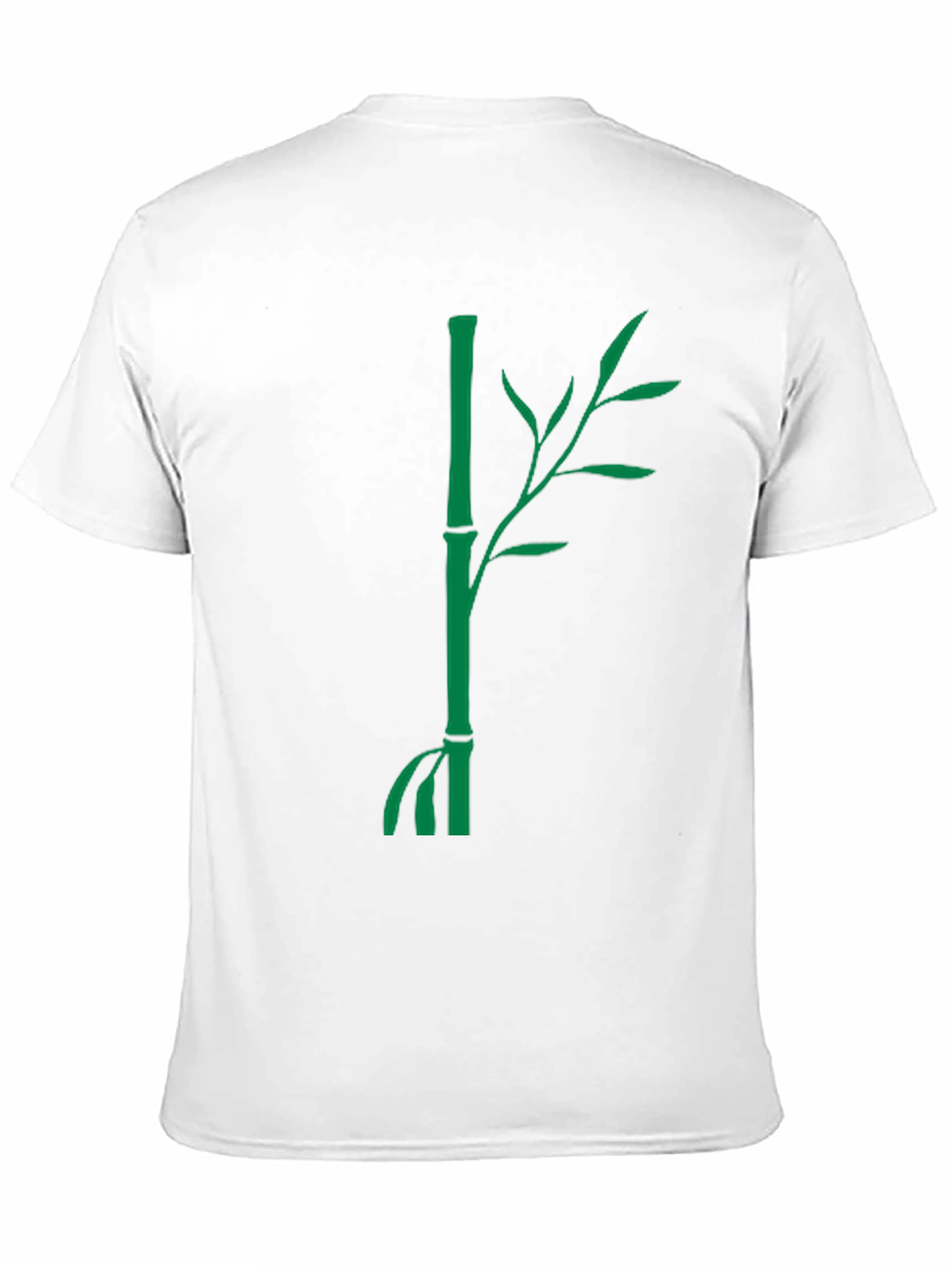 Bamboo Graphic Black Tee