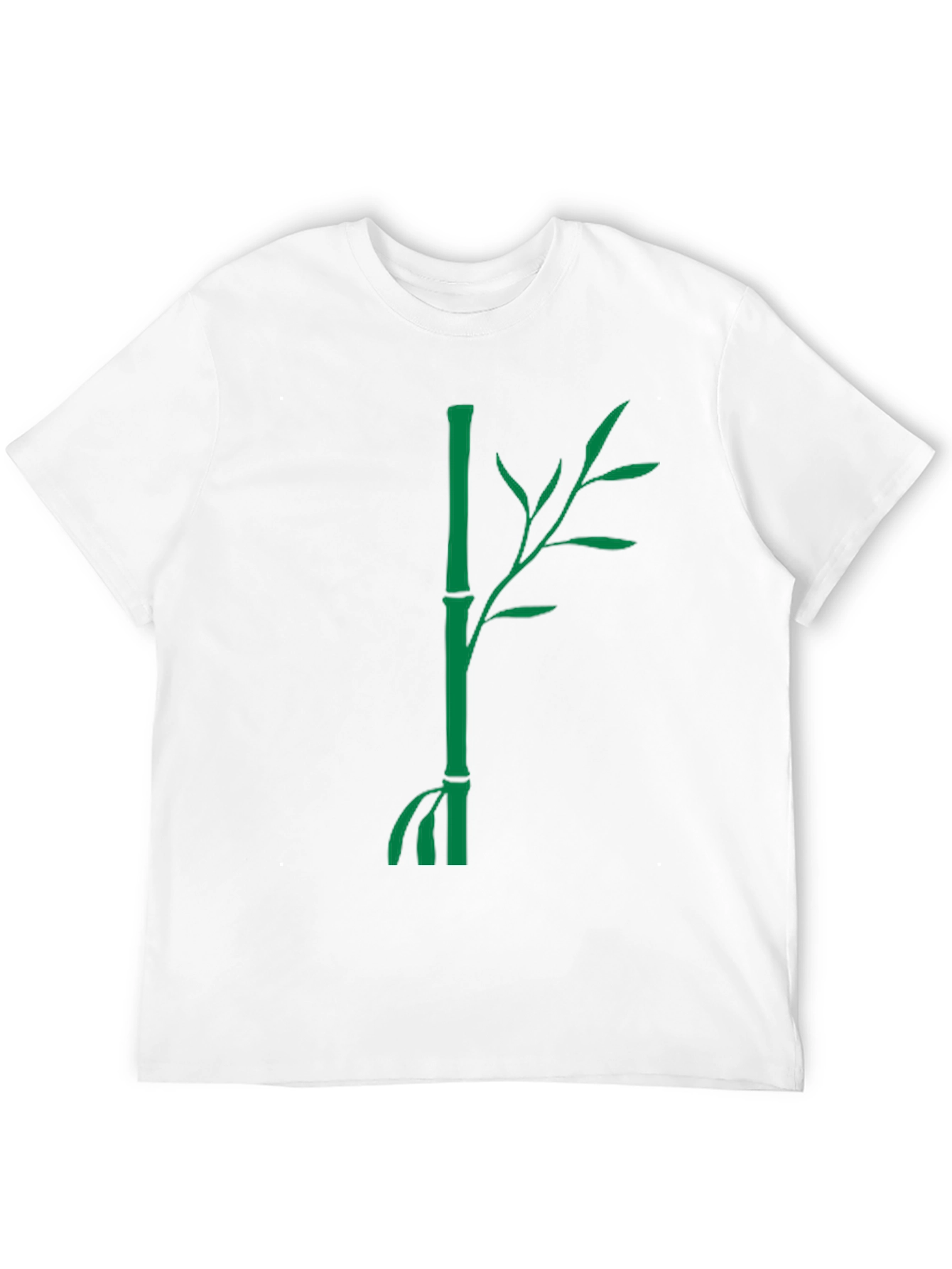 Bamboo Graphic Black Tee