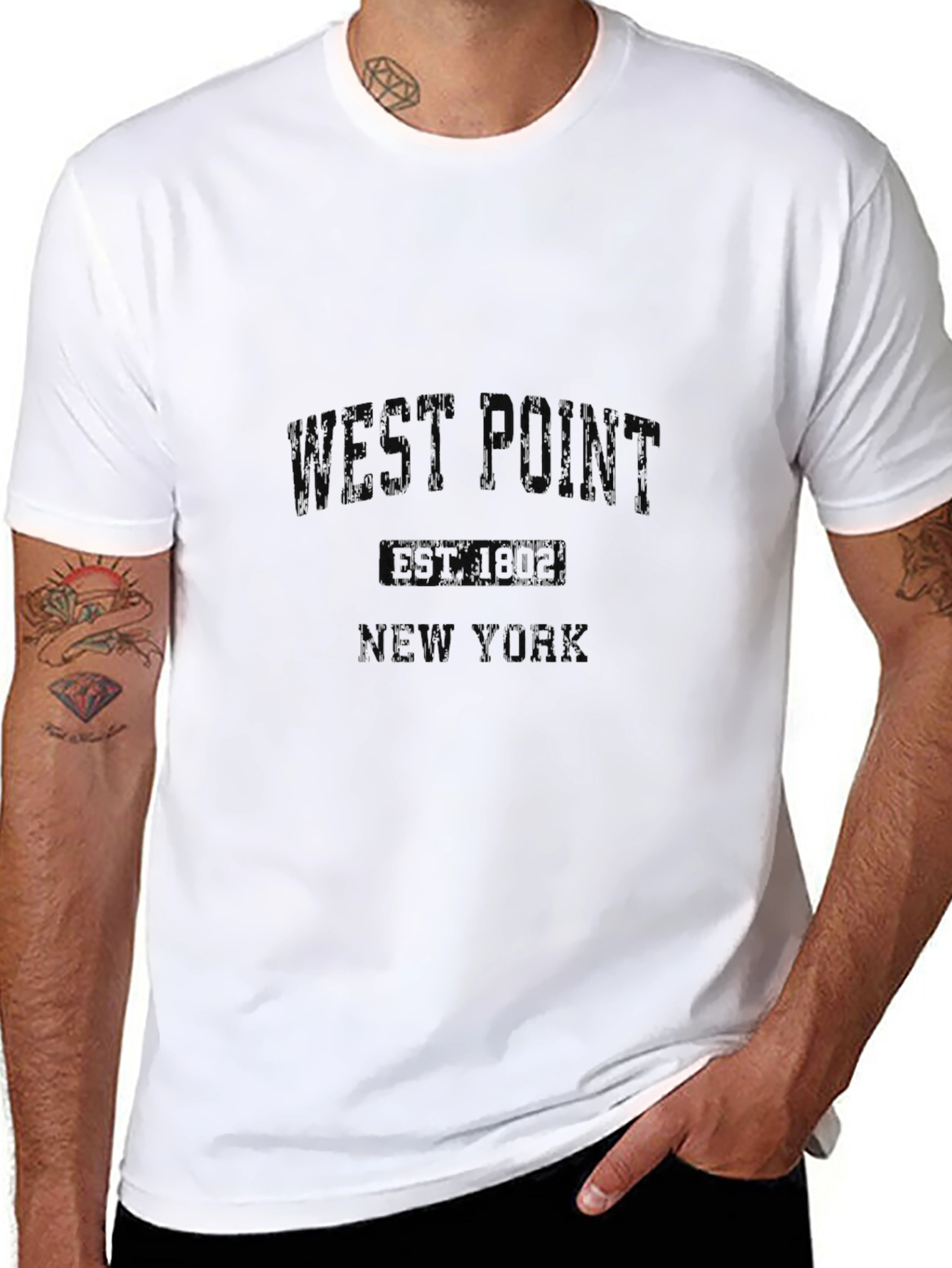West Point Est. 1802 T-Shirt - Black